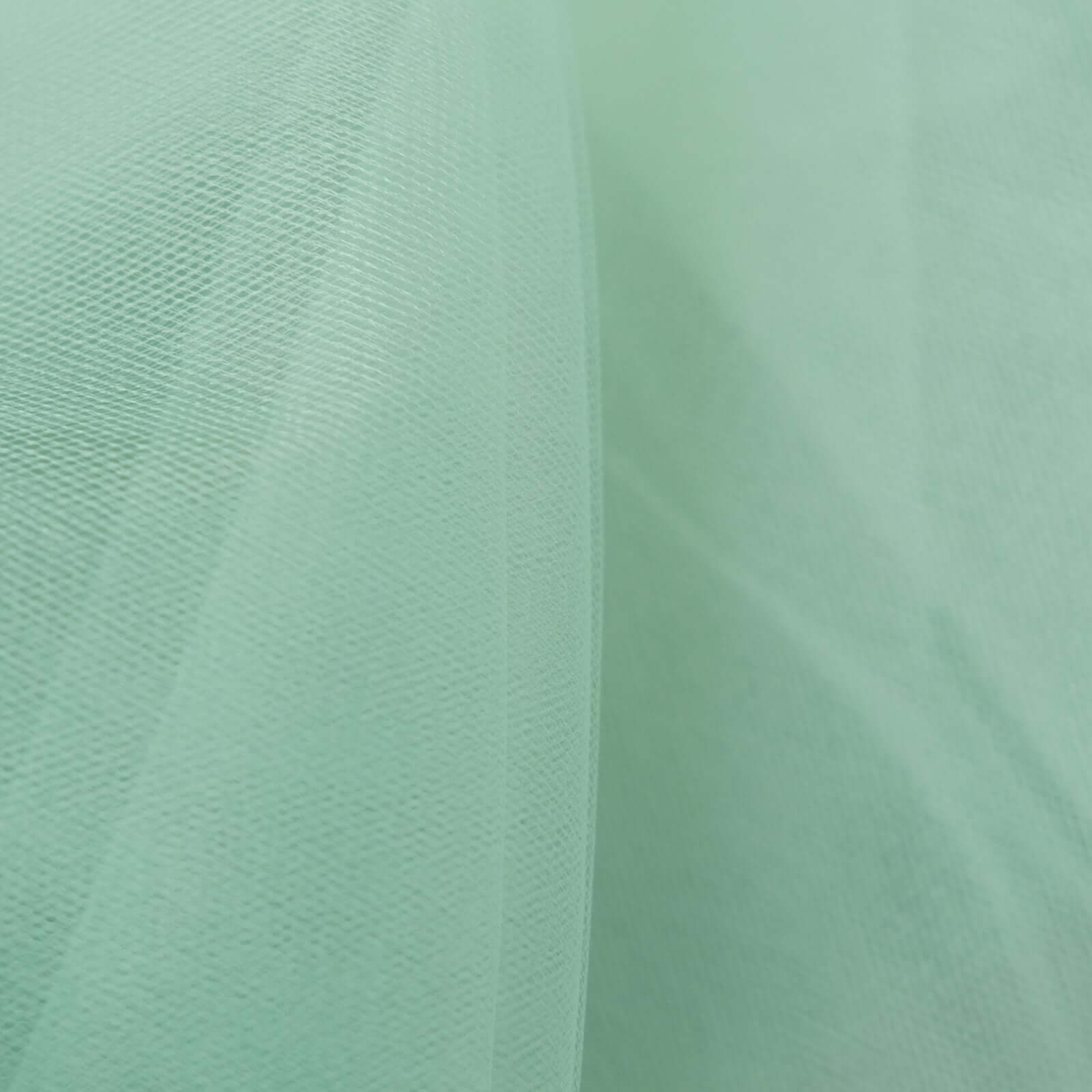 50 Yards x 108 Inches Sage Green Nylon Tulle Fabric Bolt for DIY Crafts