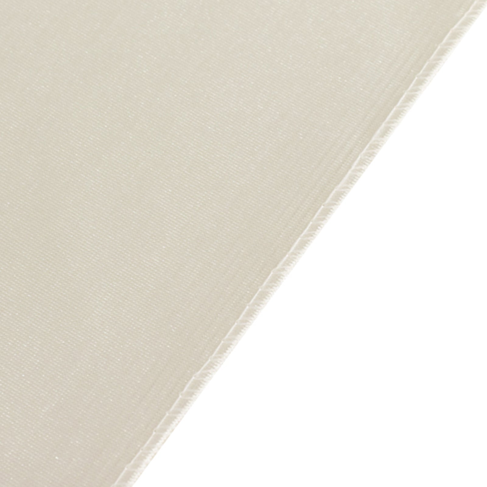 Wrinkle-Free & Stain-Resistant Shimmer Pearl White 70x70 Premium Scuba Square Tablecloth for Weddings and Parties
