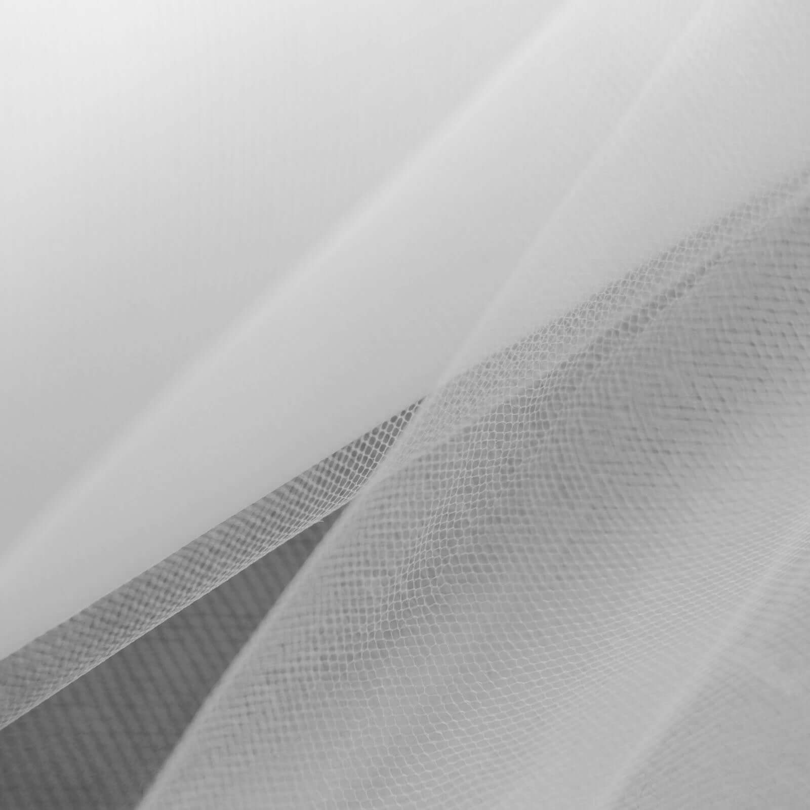 Get This 18-Inch Wide, 100-Yard White Tulle Fabric Bolt for Your Crafts Now!