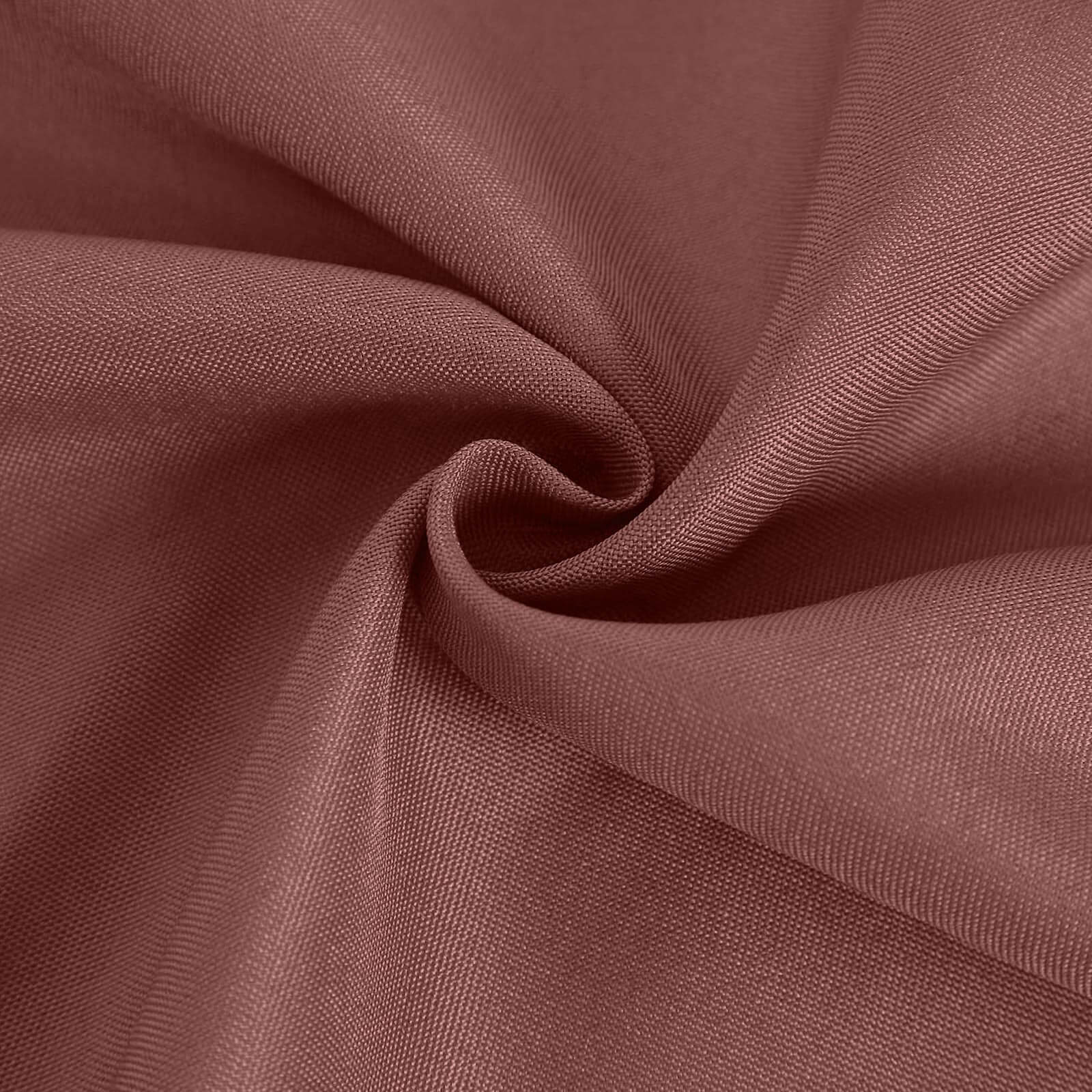 100% Polyester Cinnamon Rose 70x70 Square Tablecloth - Stain & Wrinkle Resistant