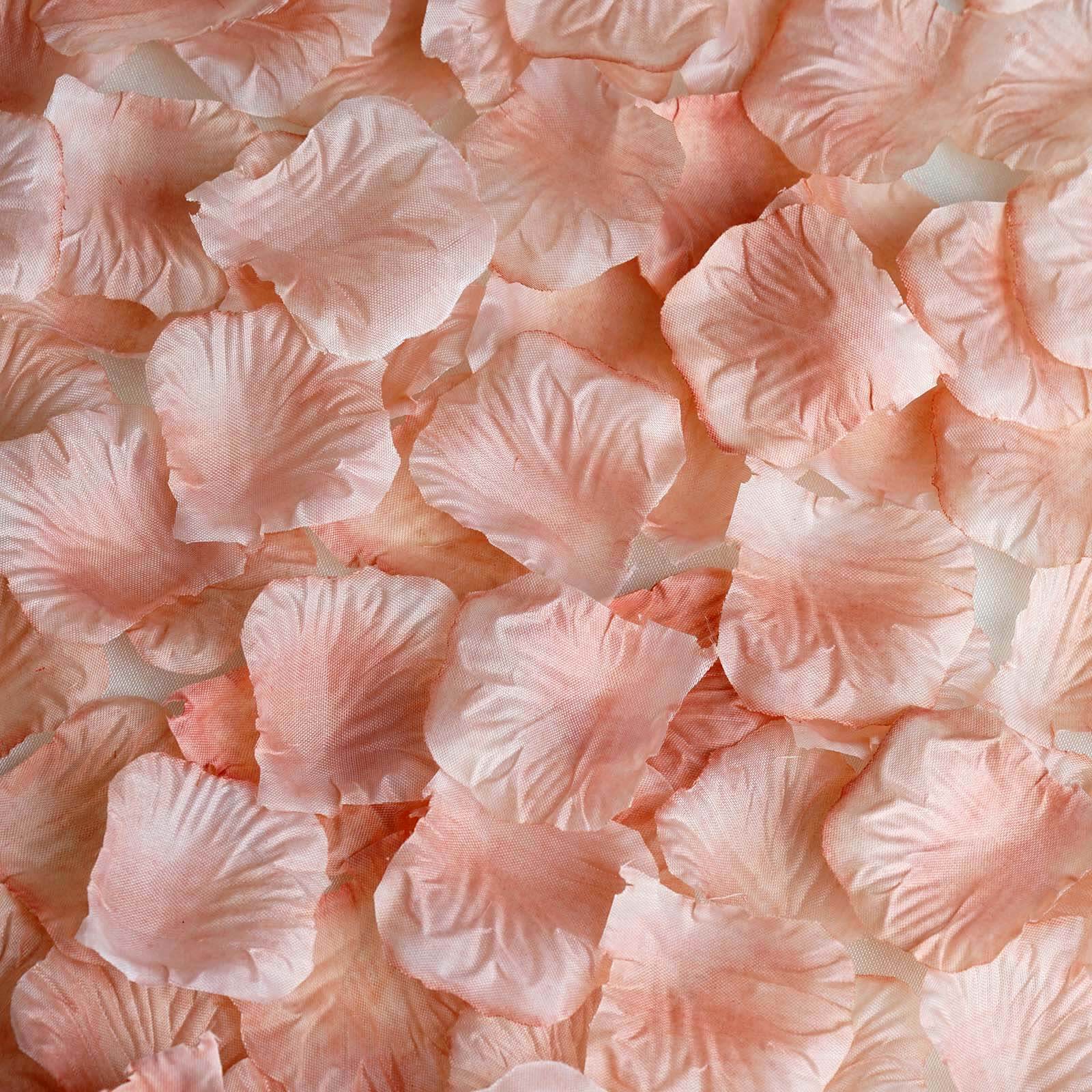 Hot Sale! 500-Pack Dusty Rose Silk Rose Petal Confetti for Table & Floor Decor