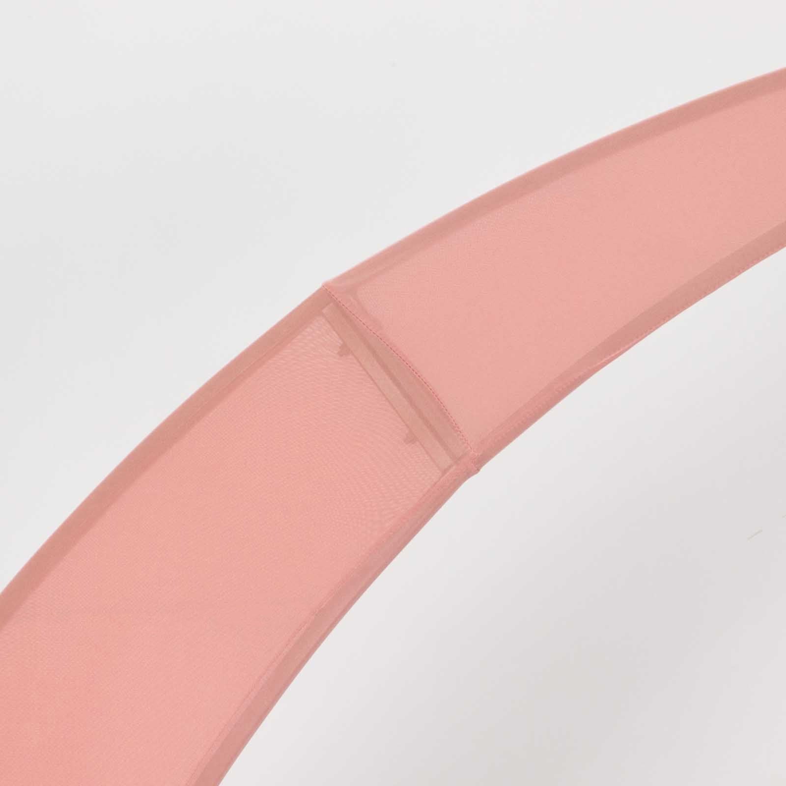 Custom-Fit Set of 2 Dusty Rose Spandex Covers for 6.5ft and 8ft Wedding Arch Stands