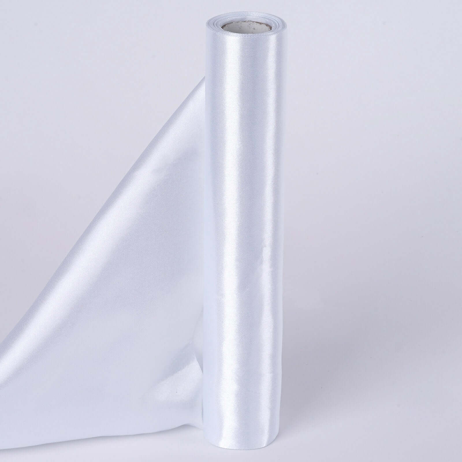 Wholesale 12x10 Yards White Satin Fabric Bolt for DIY Crafts