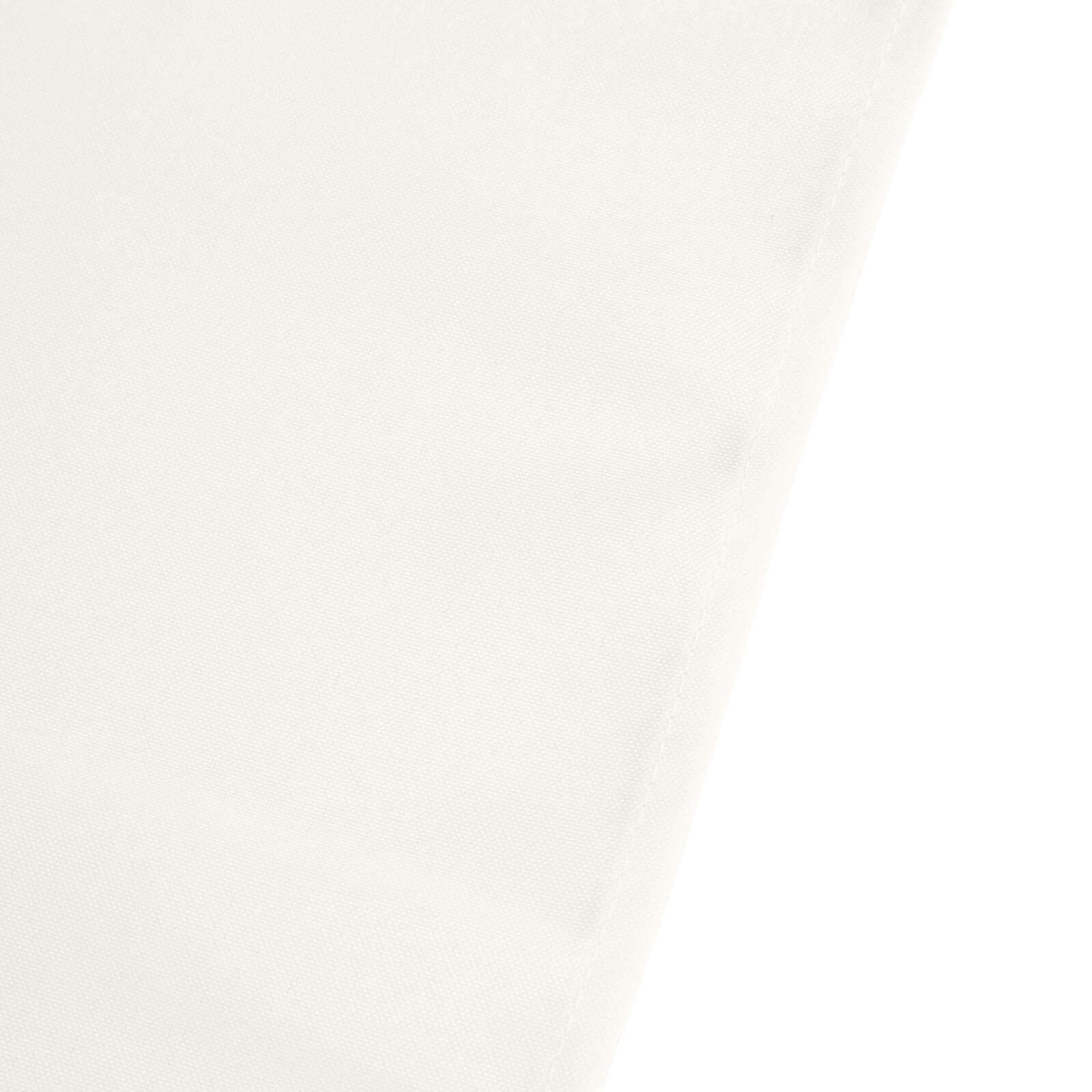 Hot Sale! 90x90 Ivory 220GSM Wrinkle-Resistant Premium Polyester Square Table Cover