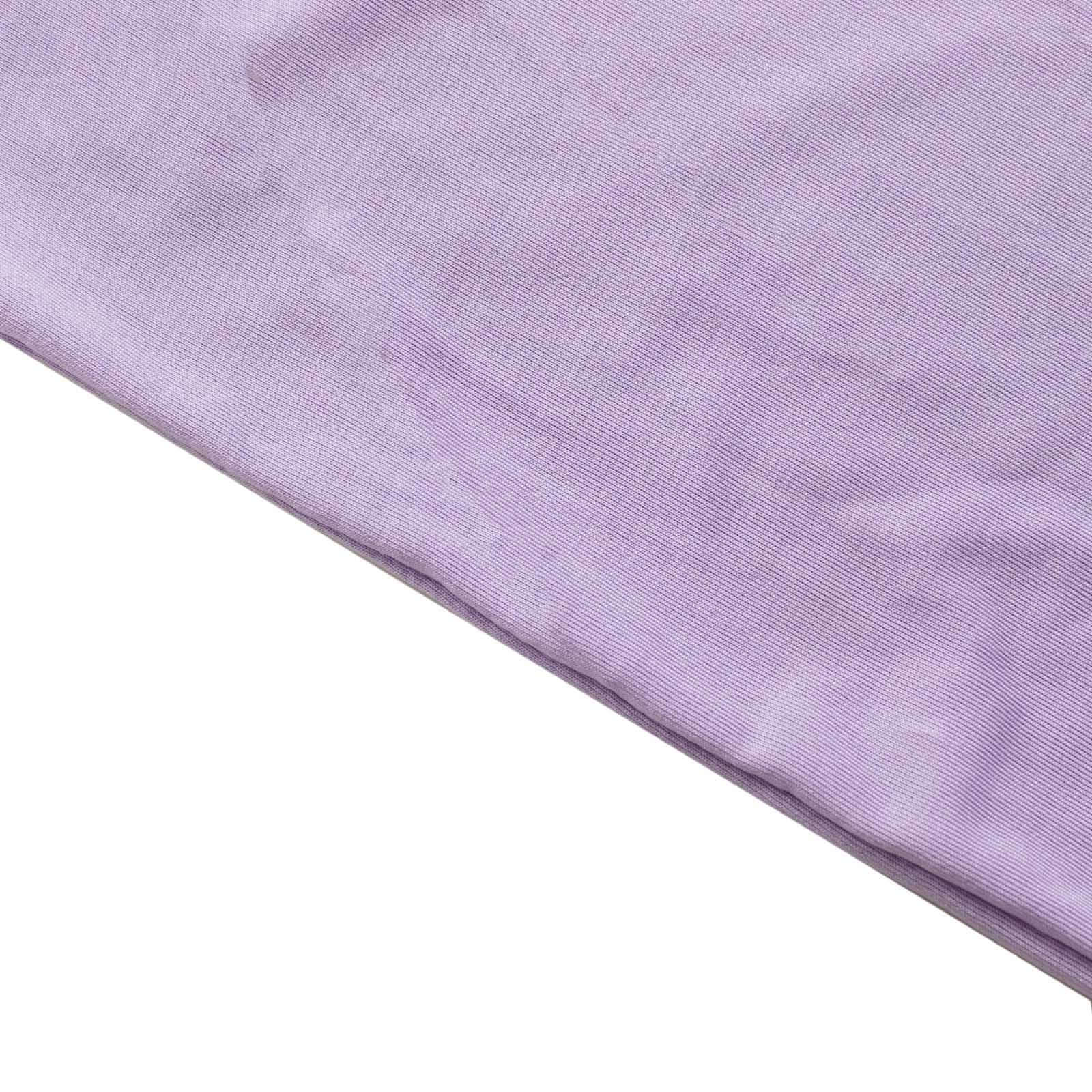 Premium 8ft Lavender Lilac Spandex U-Shaped Wedding Arch Cover