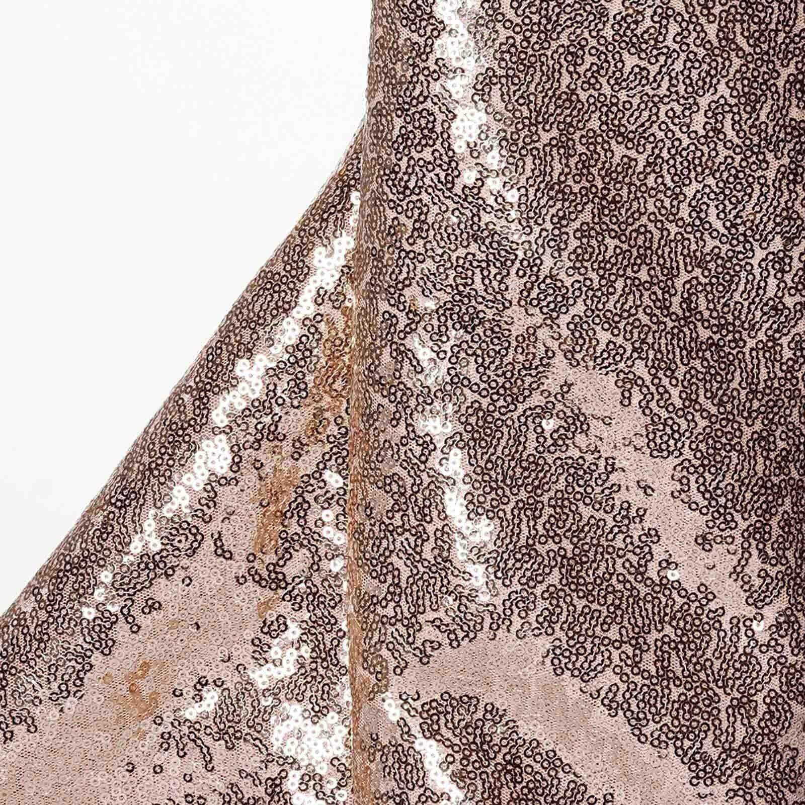 Hot! 54"x4 Yards Blush Sequin Fabric Roll for DIY Crafts