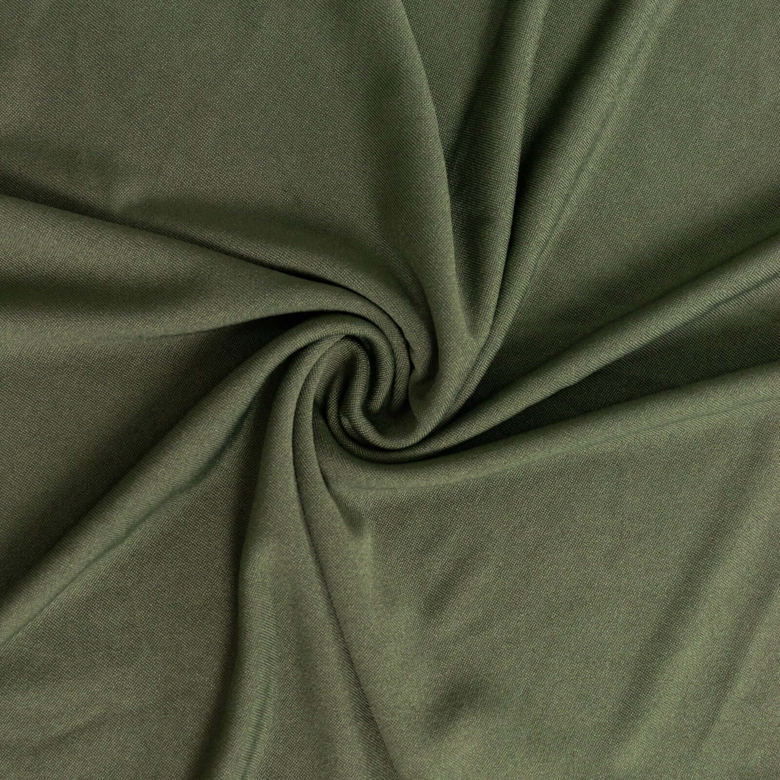 4-Piece Matte Dusty Sage Green Spandex Chiara Half Moon Wedding Arch Covers - 2.5ft, 5ft, 6ft, 7ft Sizes