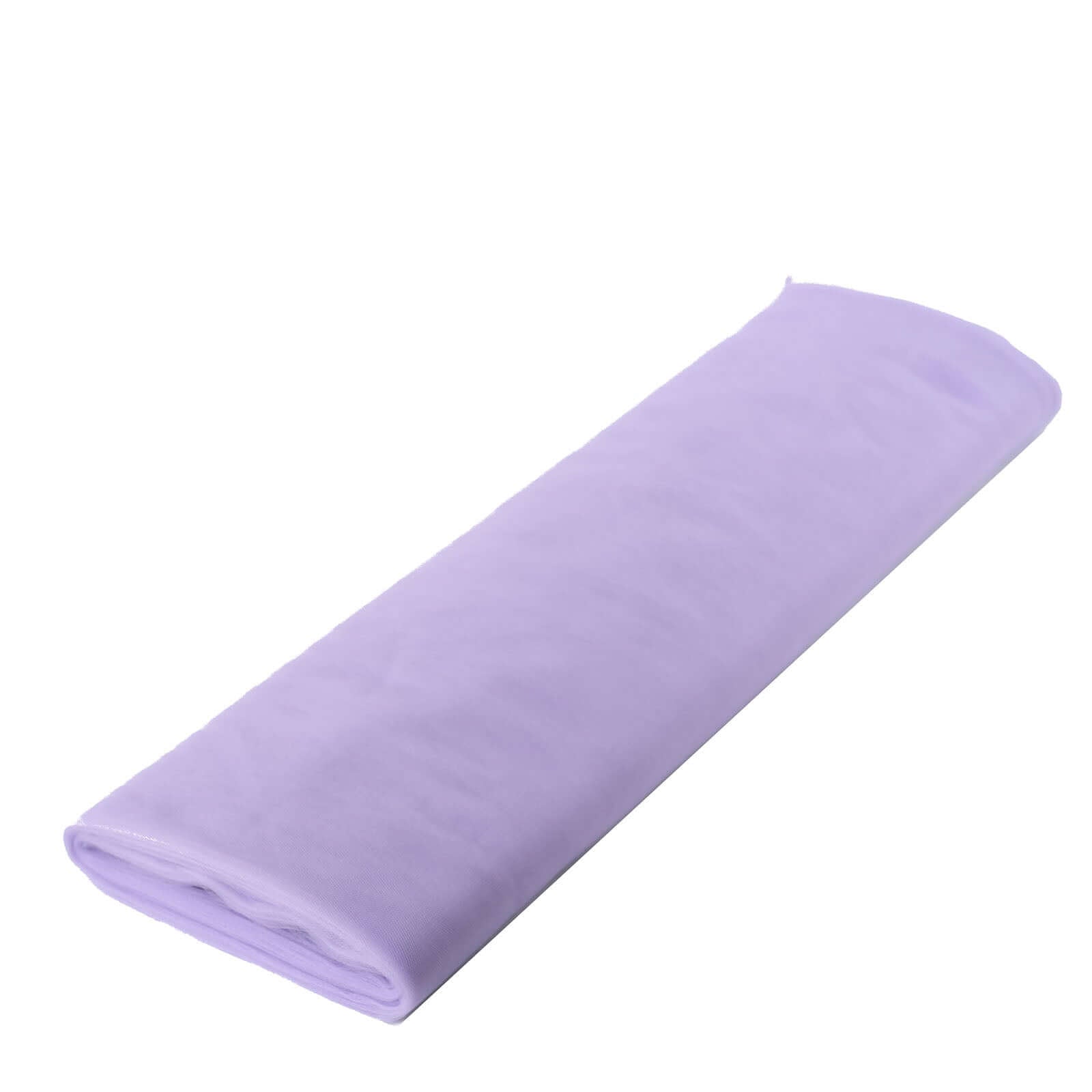 Discount! 54-Inch by 40-Yard Lavender Lilac Nylon Tulle Fabric Bolt for DIY Crafts