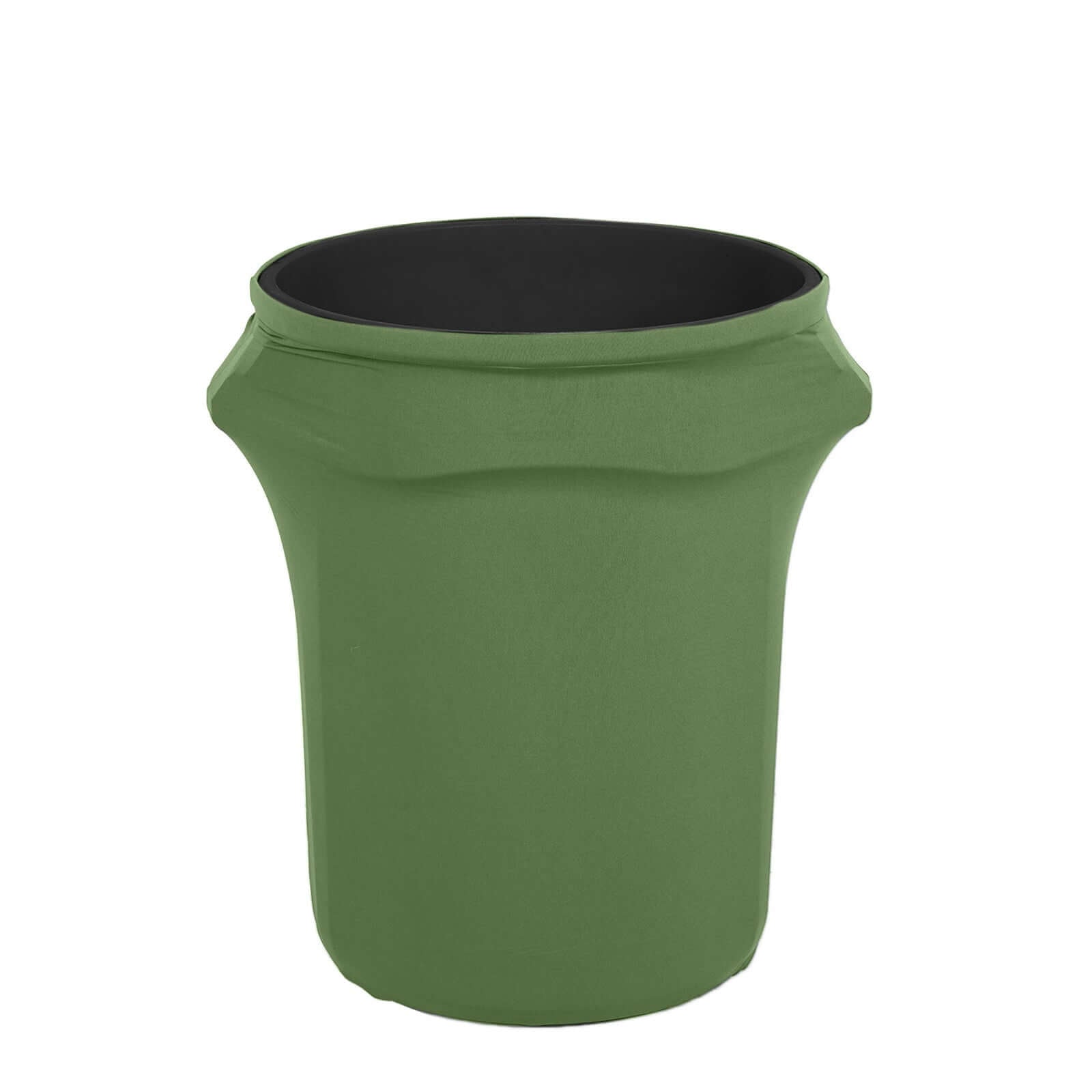 Amazing Green 41 - 50 Gallons Round Stretch Spandex Trash Bin Container Cover