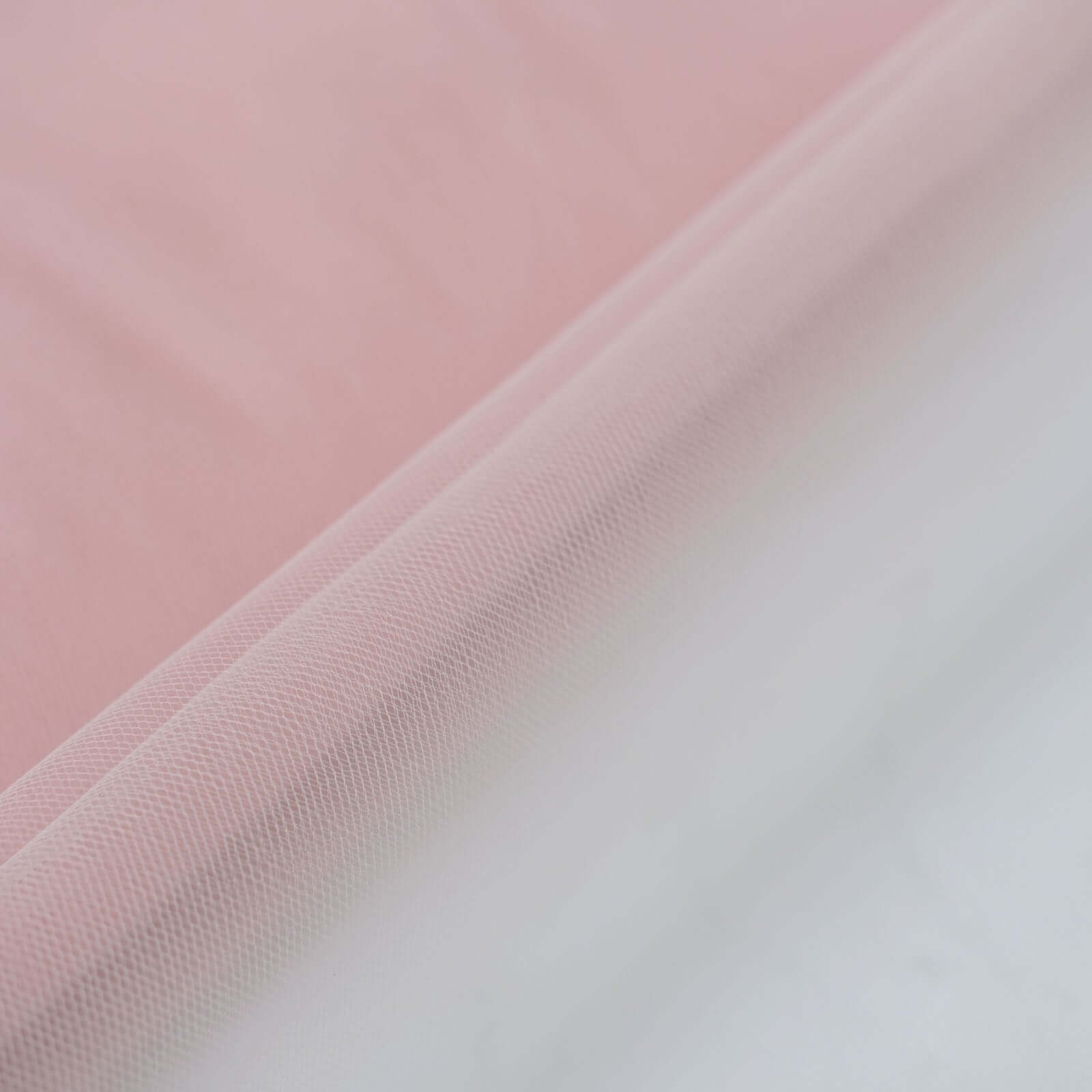 40-Yard Blush Tulle Fabric Bolt, 54 Inches Wide, Ideal for DIY Crafts