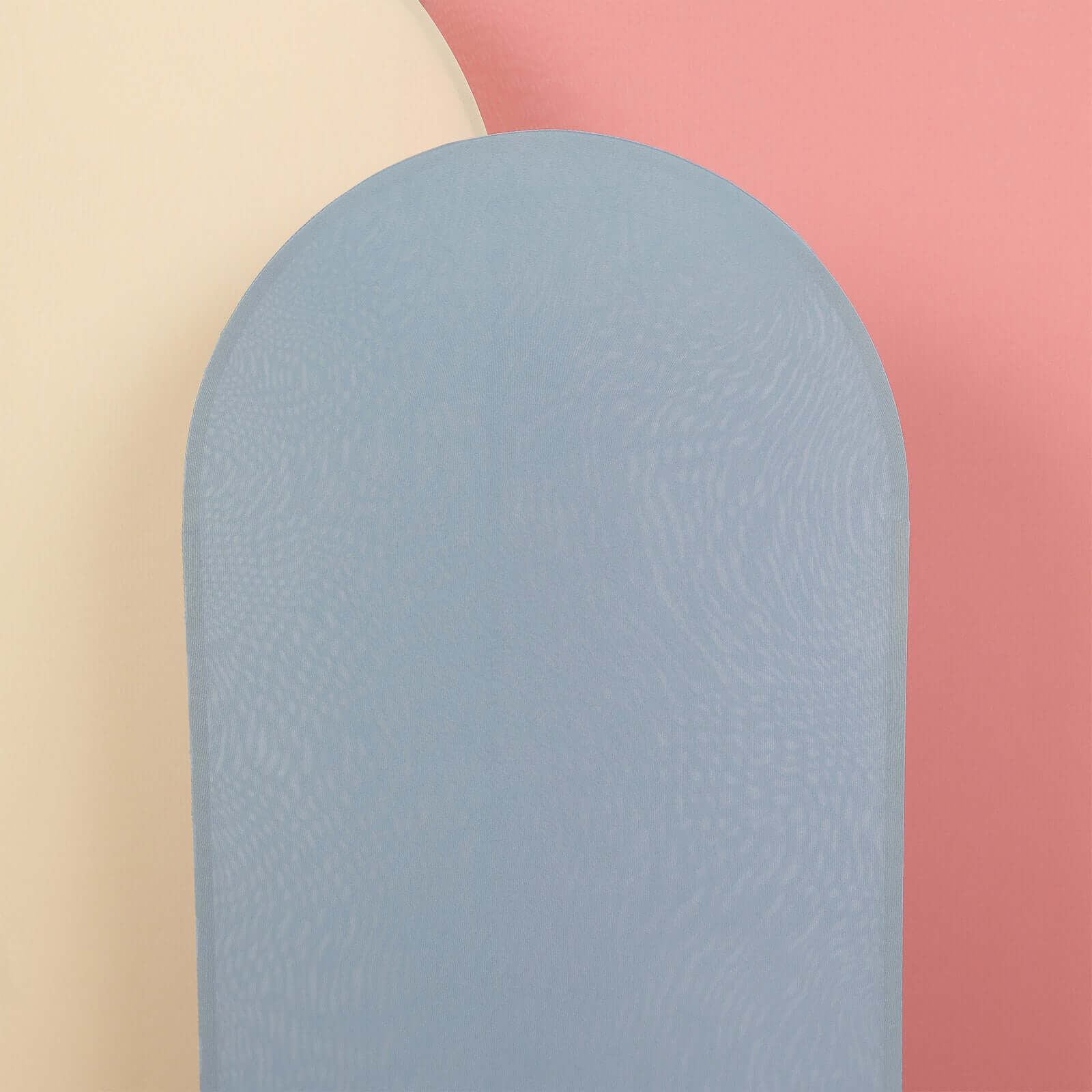 Hot! 5ft Dusty Blue Spandex Fitted Cover for Round Top Wedding Arch