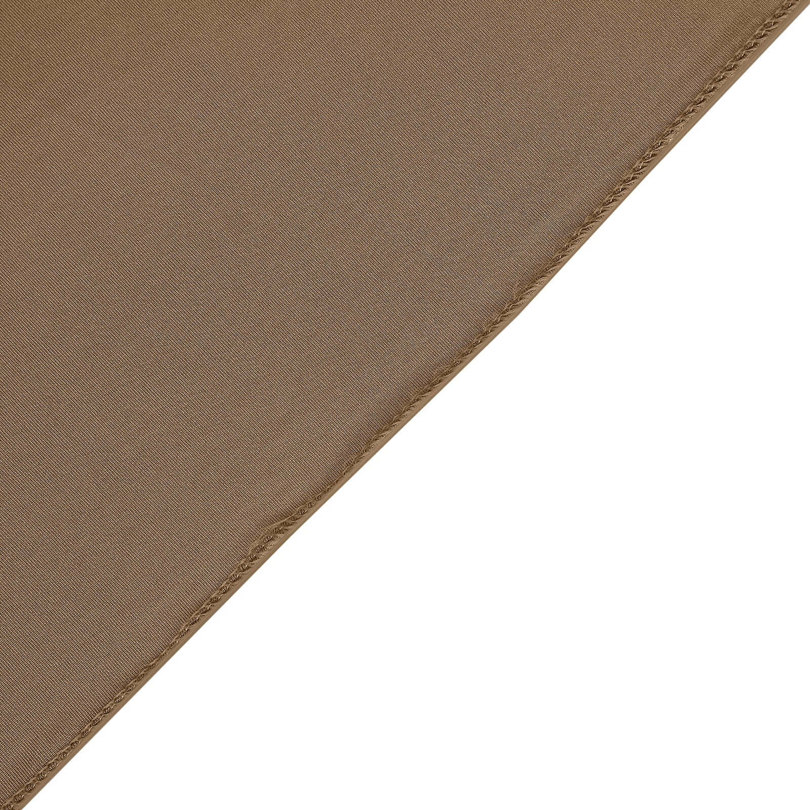 Get This 7.5ft Taupe Round Spandex Party Backdrop Stand Cover for Your Special Events