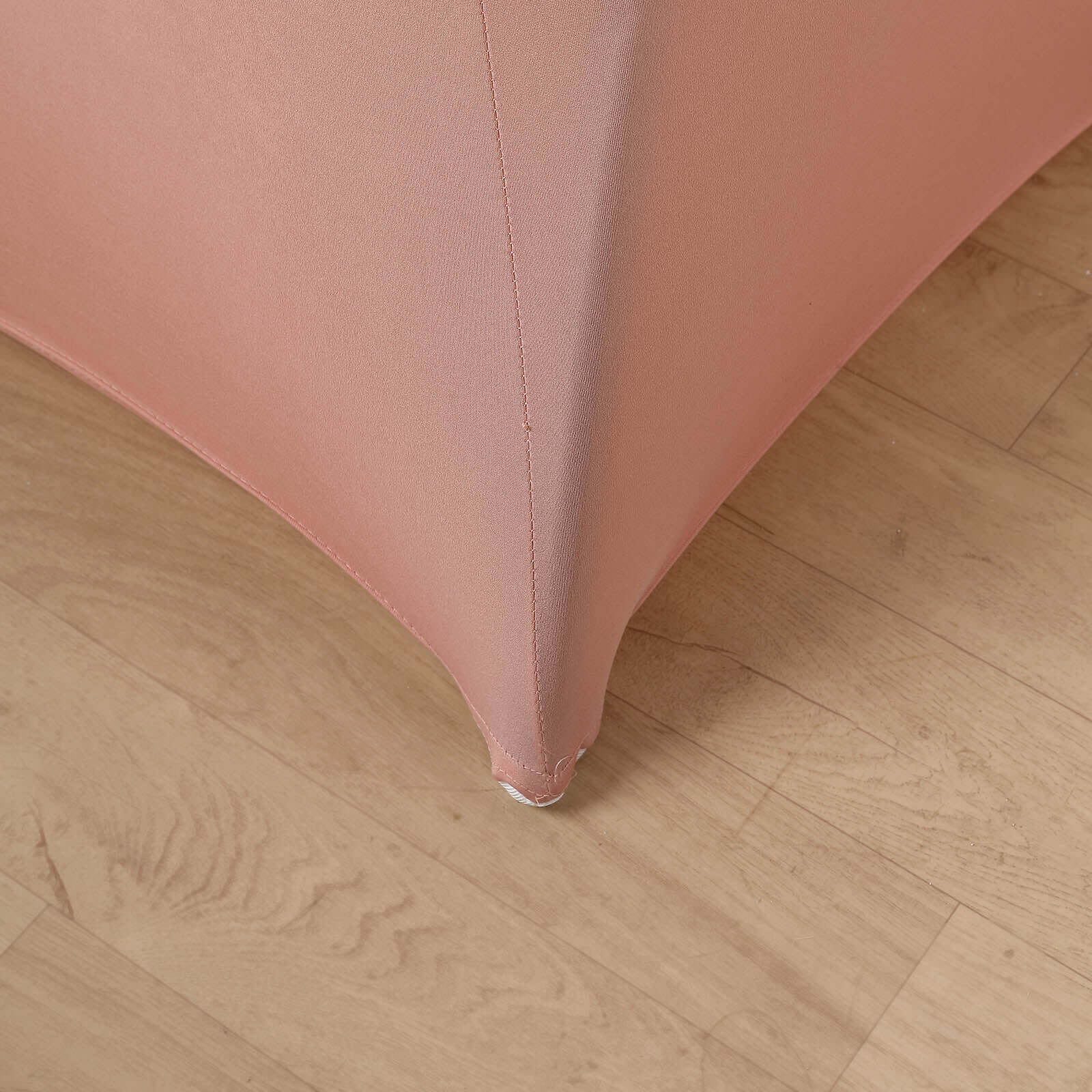 Stretchable Dusty Rose Spandex Cocktail Table Cover for 24 - 32 Dia Tables