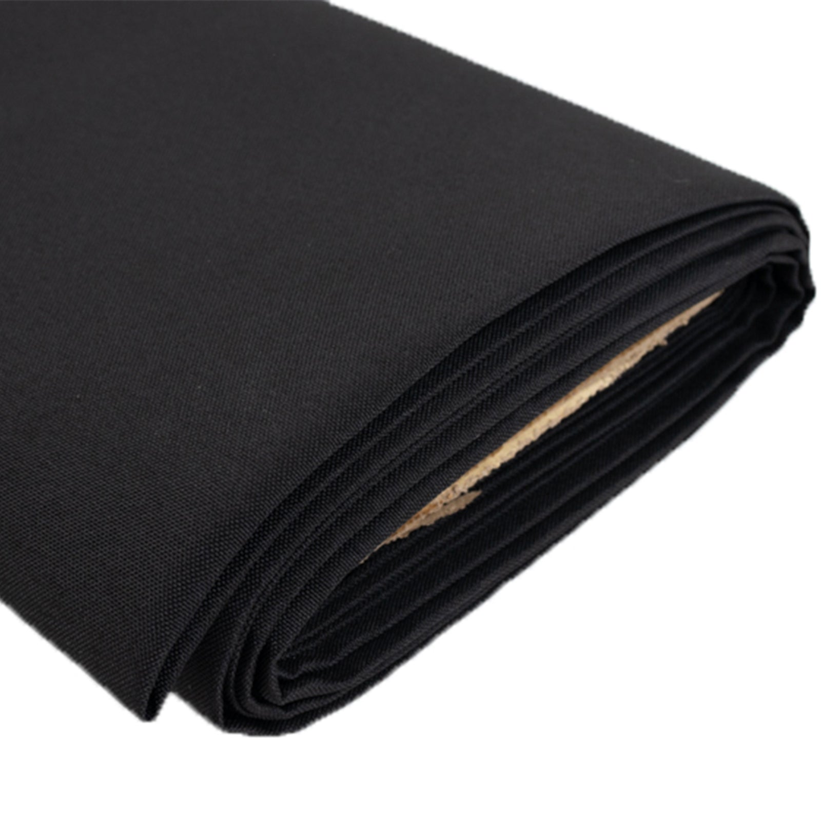 Hot Deal! 54x10 Yards Black Premium Polyester Fabric Bolt for DIY & Decor