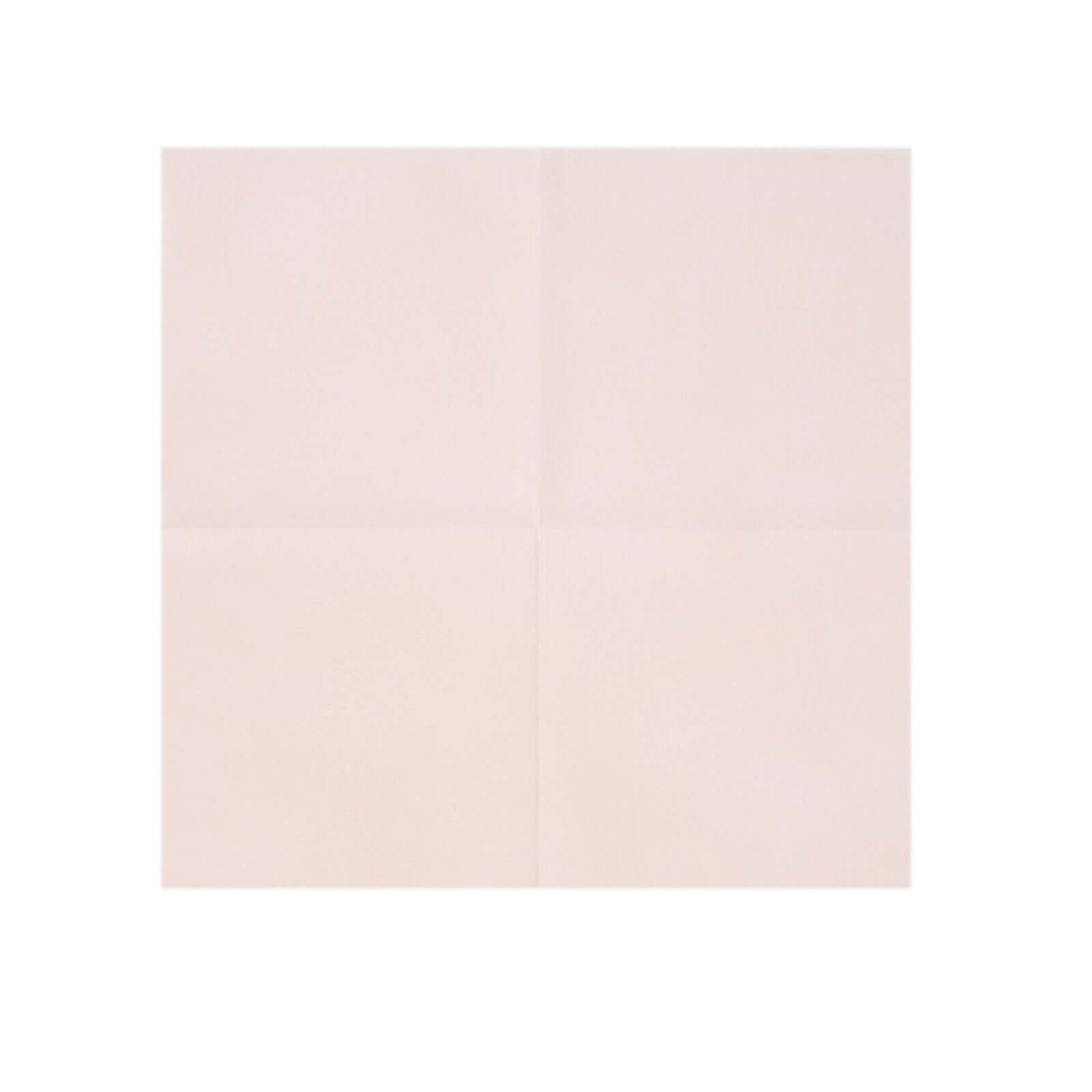 20-Piece Set of Blush 5x5 Airlaid Napkins - Soft, Absorbent & Linen-Like