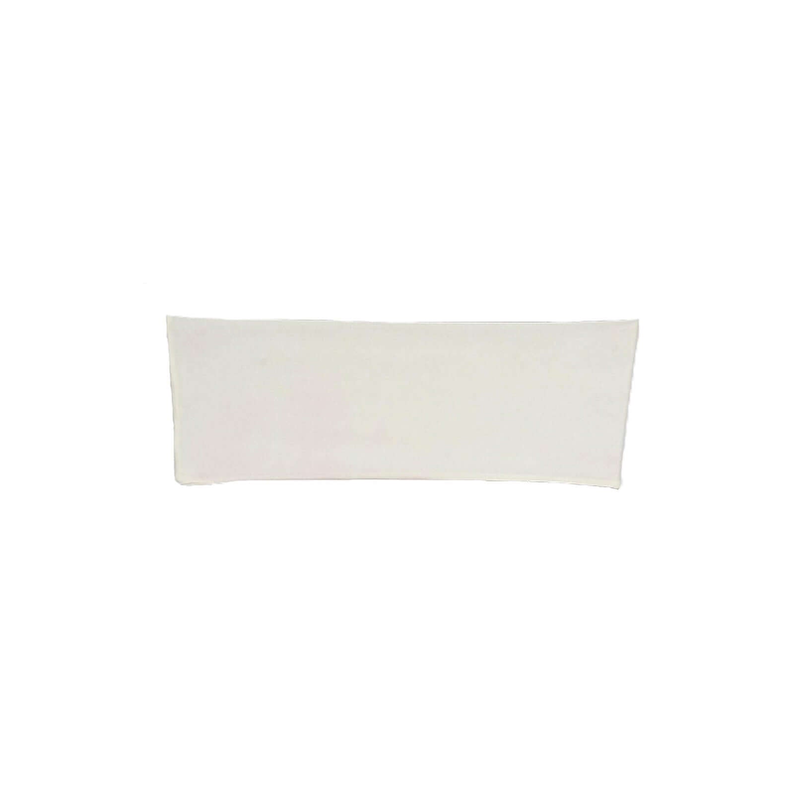 Ivory Stretch Spandex Chair Sashes Pack of 5 - Heavy - Duty 5x12