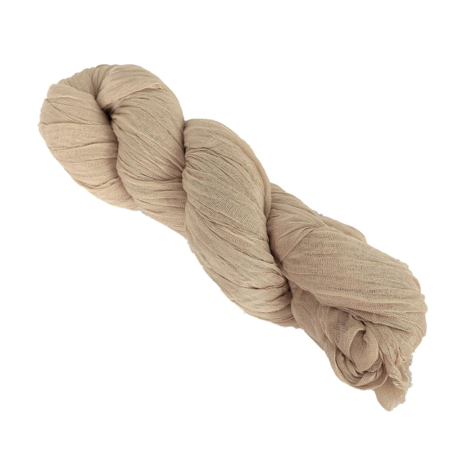 Hot! 10ft Beige Gauze Cheesecloth Table Runner - Rustic Boho Style