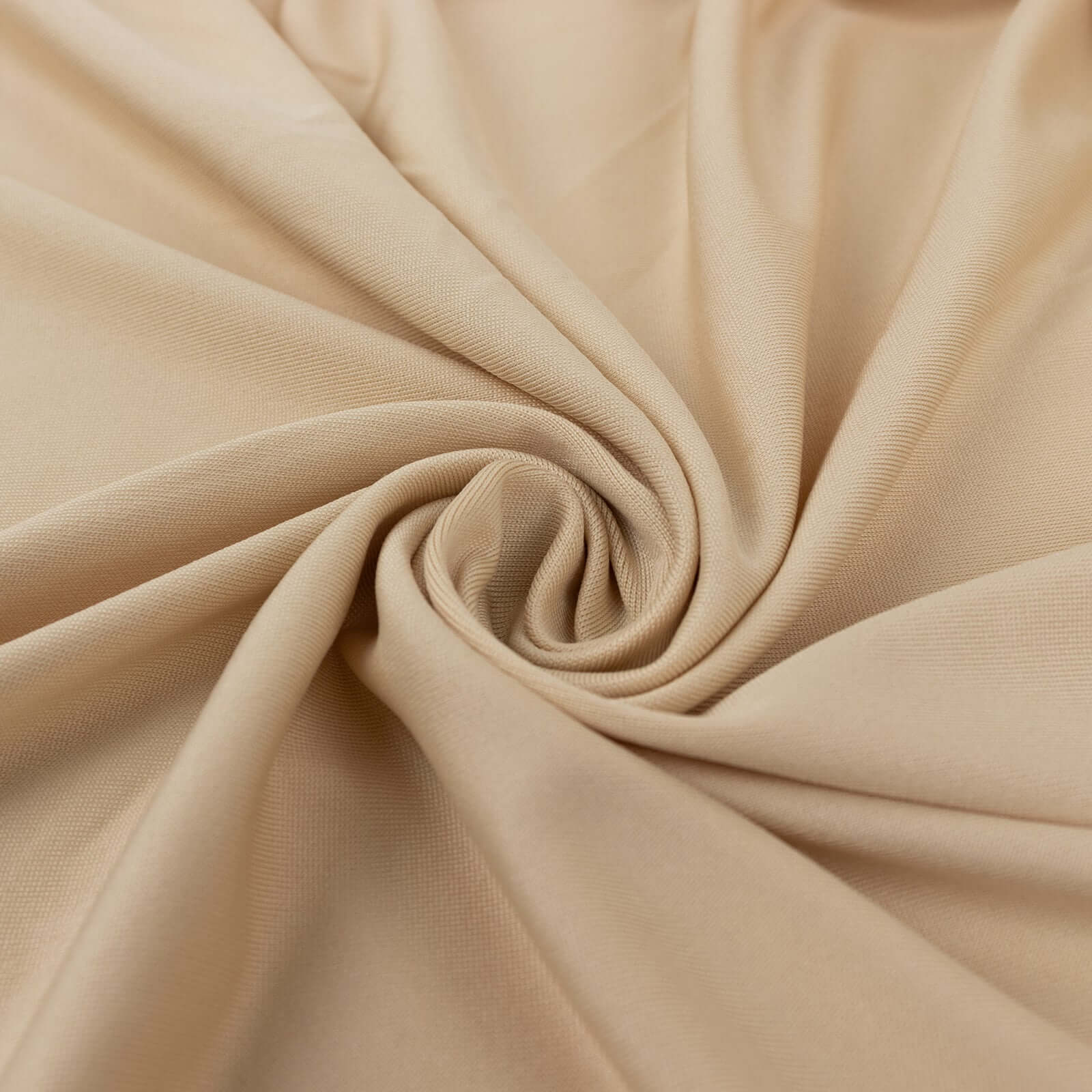 Hot Deal! Beige 4-Way Stretch Spandex Fabric Roll for DIY Crafts - 60 Inches by 10 Yards