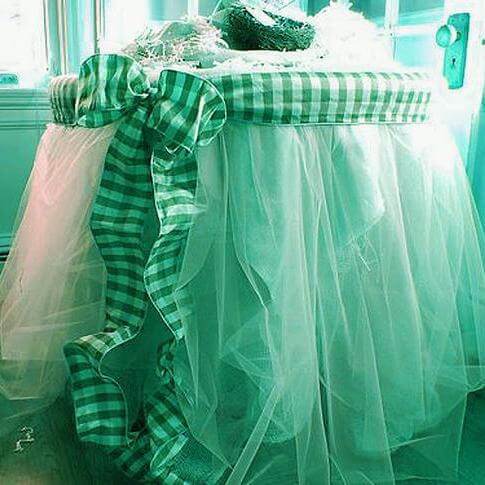 54' x 40 Yards Turquoise Sheer Organza Fabric Bolt - Ideal for DIY Crafts