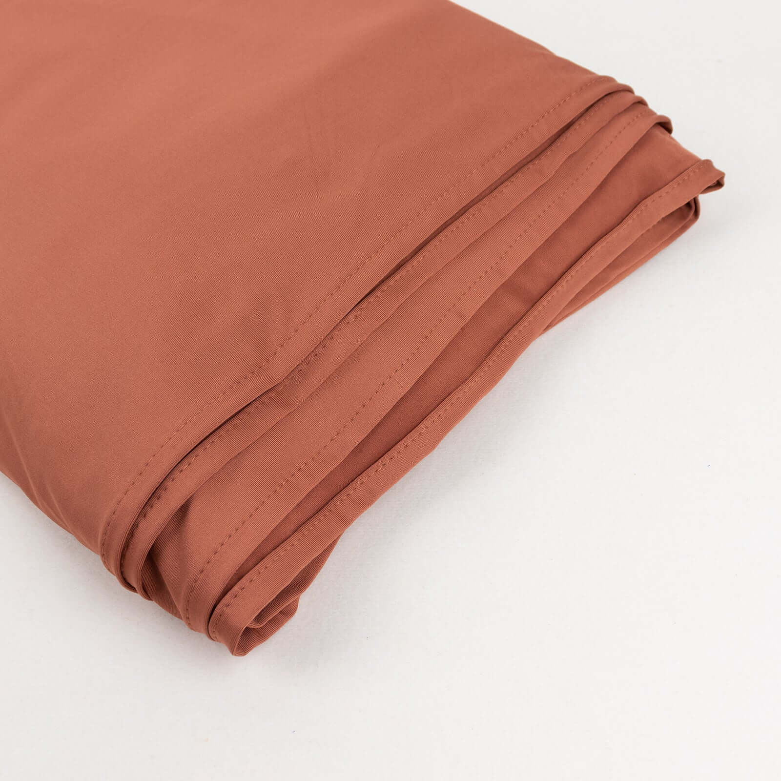 60x10 Yards Terracotta (Rust) 4-Way Stretch Spandex Fabric Roll for DIY Crafts