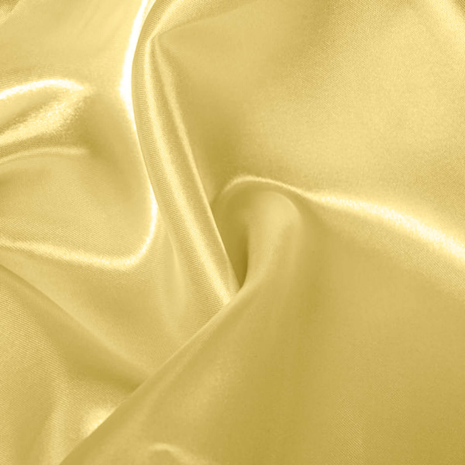 Hot Deal! 10-Yard Yellow Satin Fabric Bolt, 54" Wide