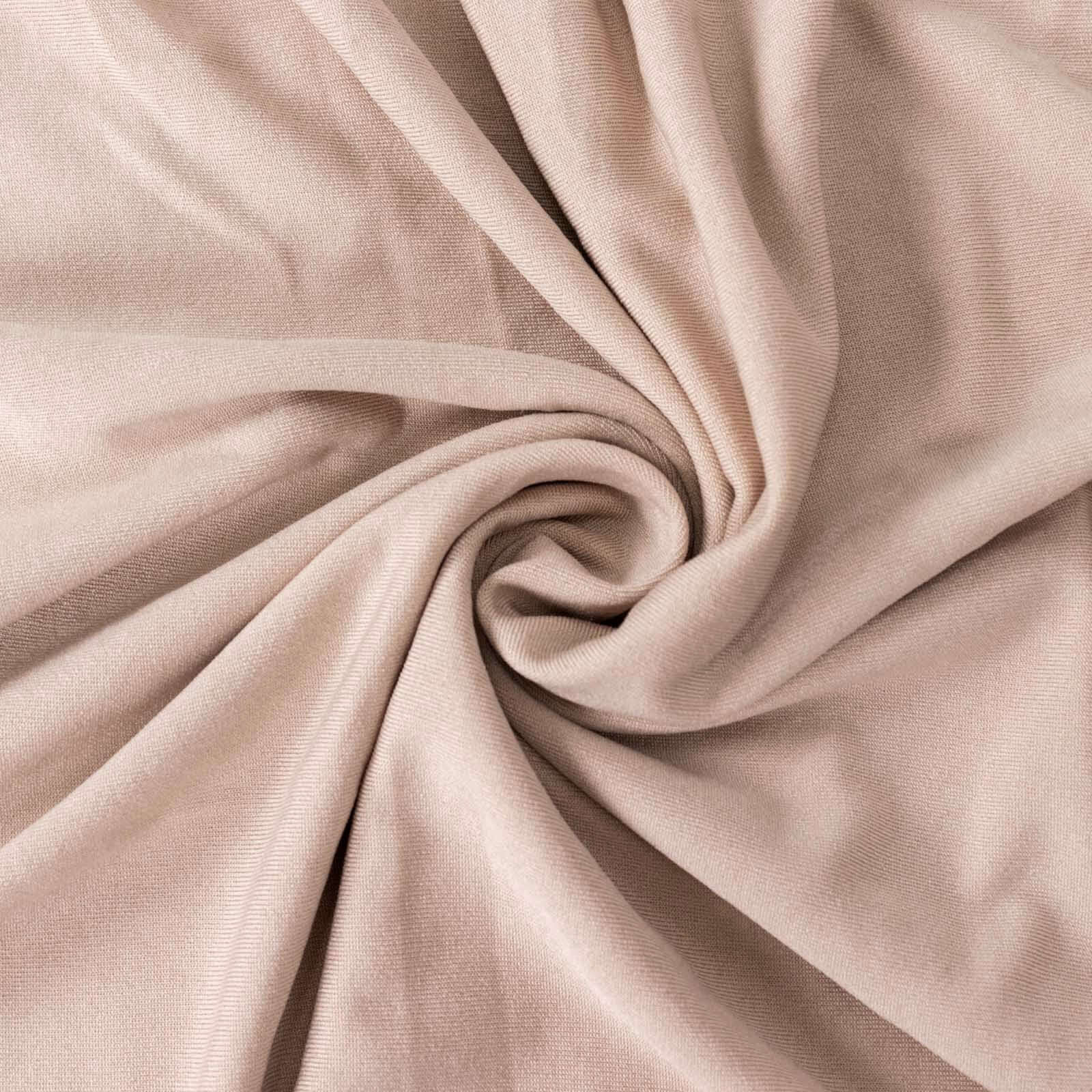 5-Piece Set of Stretchable Nude Spandex Rectangle Pedestal Stand Covers - 160 GSM