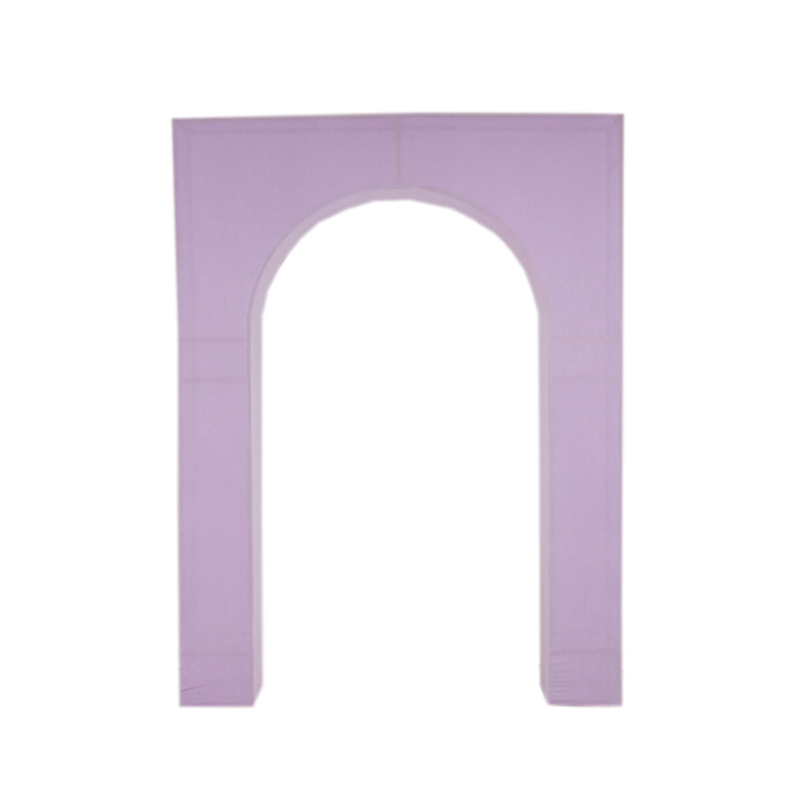 7ft Lavender Lilac Spandex Fitted Cover for Wedding Arc de Triomphe Stand