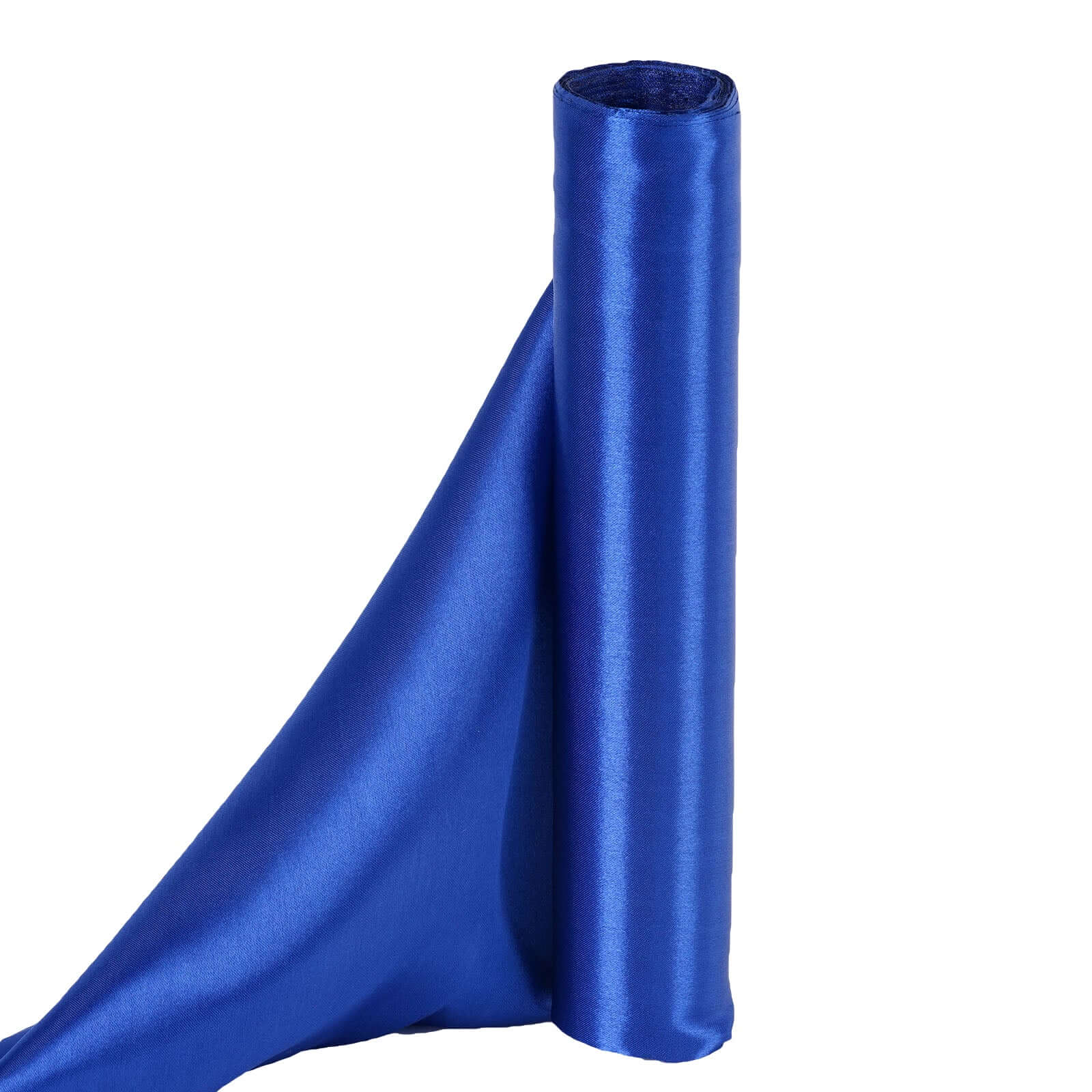 Wholesale Royal Blue Satin Fabric Bolt, 12 Feet Wide and 10 Yards Long for DIY Crafts