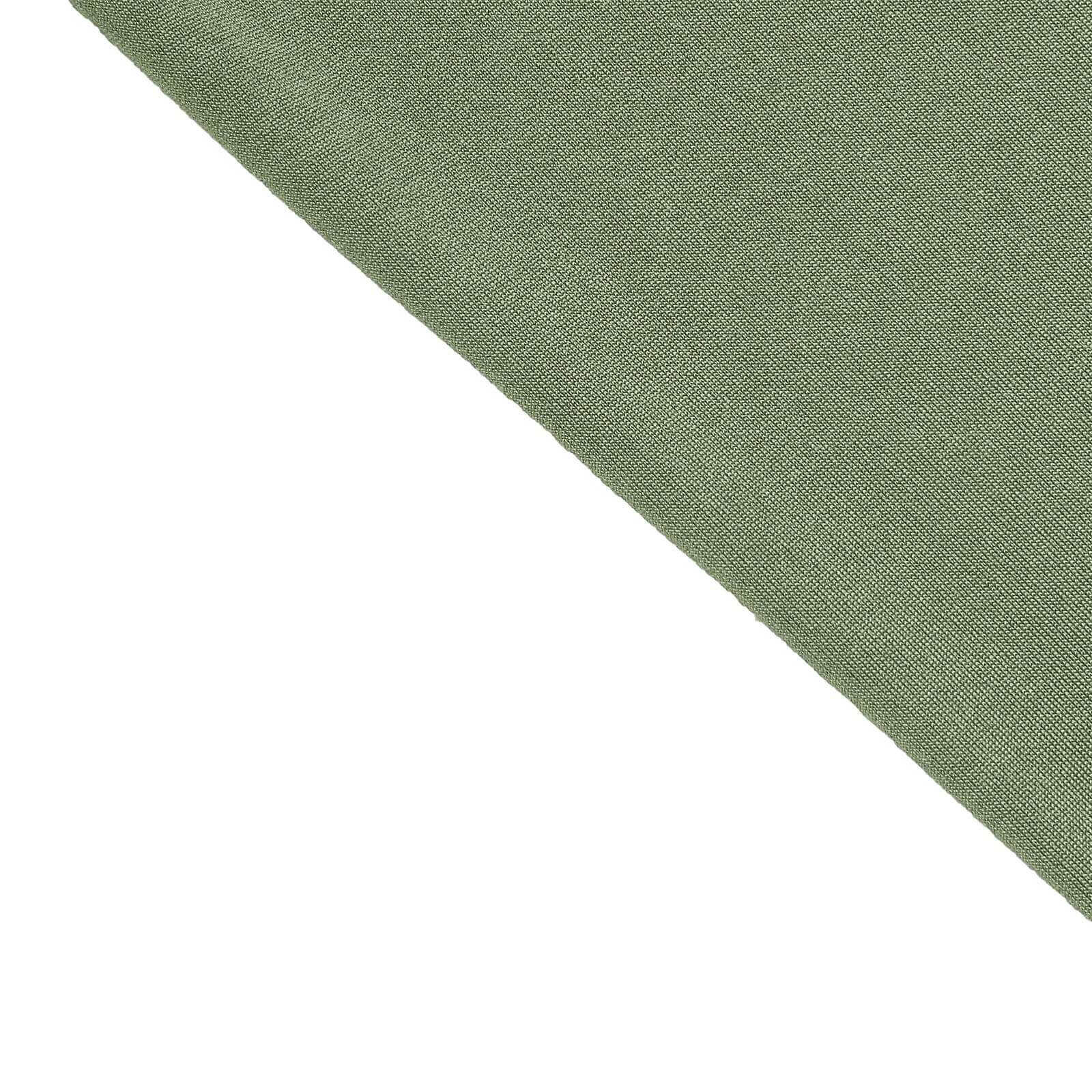 Stretch 160GSM Dusty Sage Green Spandex Slip-On Cover for Banquet Chairs