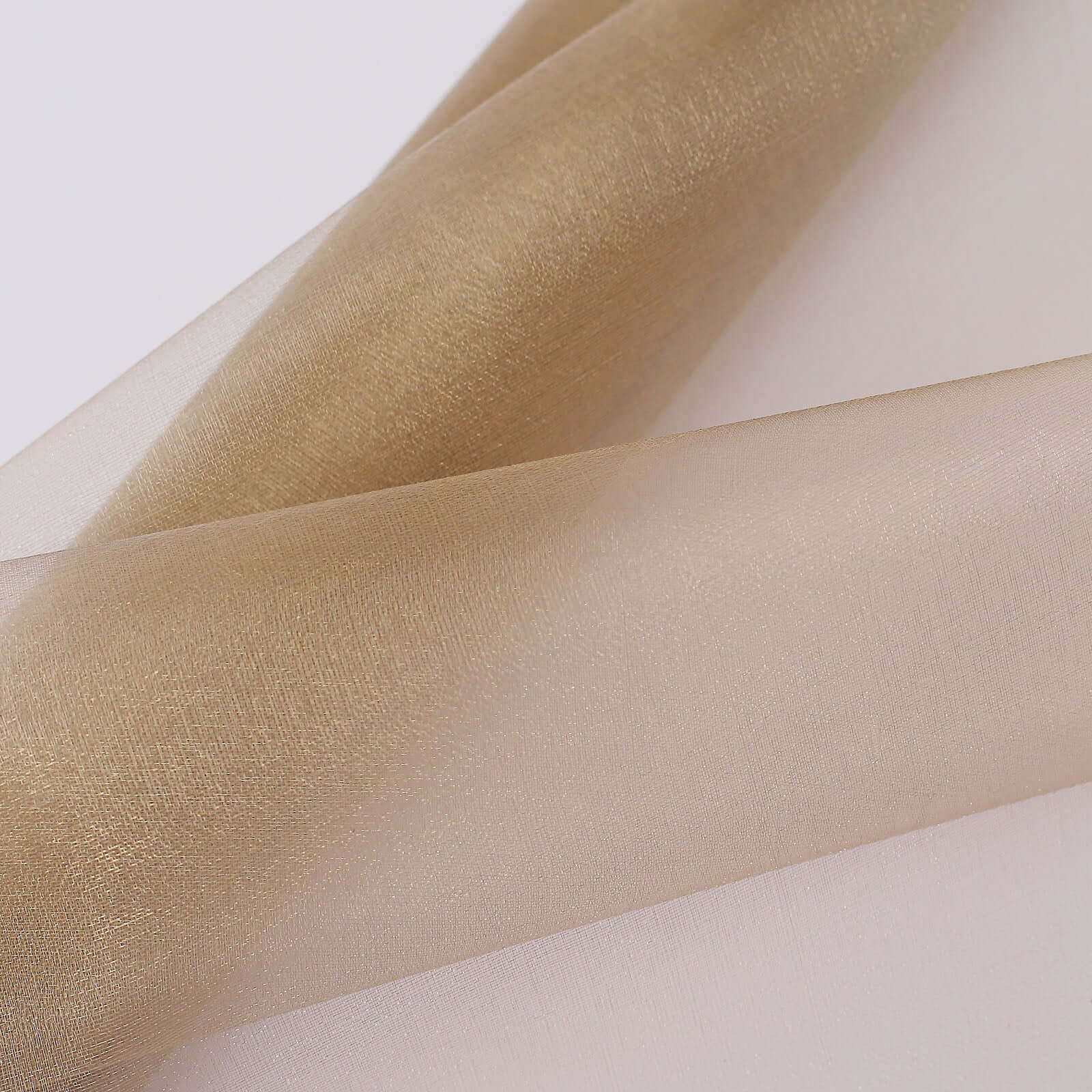 Hot Deal! 12x10yd Natural Sheer Chiffon Fabric for DIY Drapery