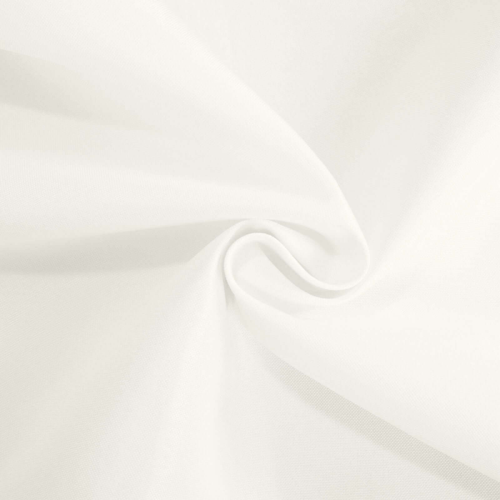 Hot Sale! 90x90 Ivory 220GSM Wrinkle-Resistant Premium Polyester Square Table Cover