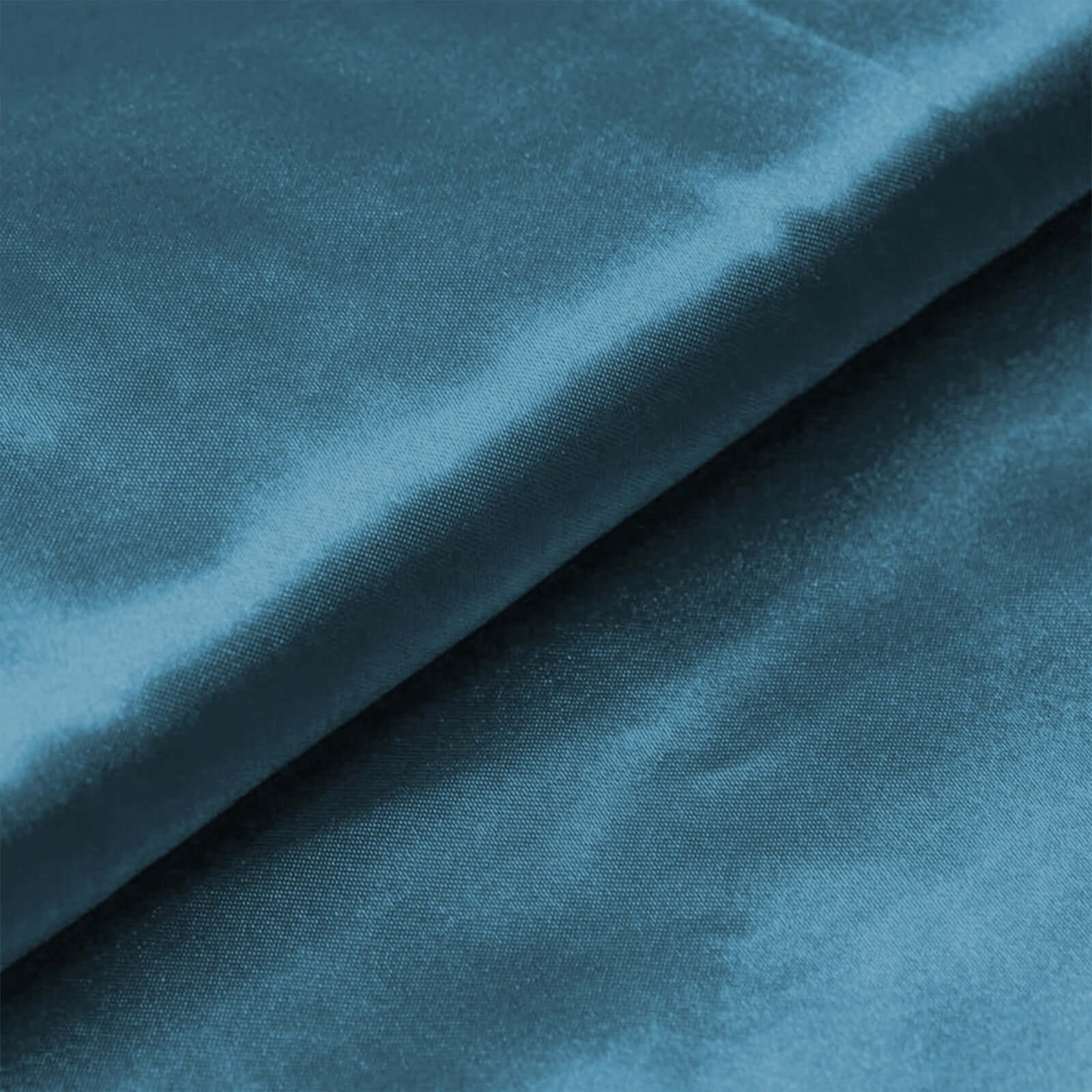 Huge Discount! 10-Yard by 54-Inch Peacock Teal Satin Fabric Bolt for Various Uses