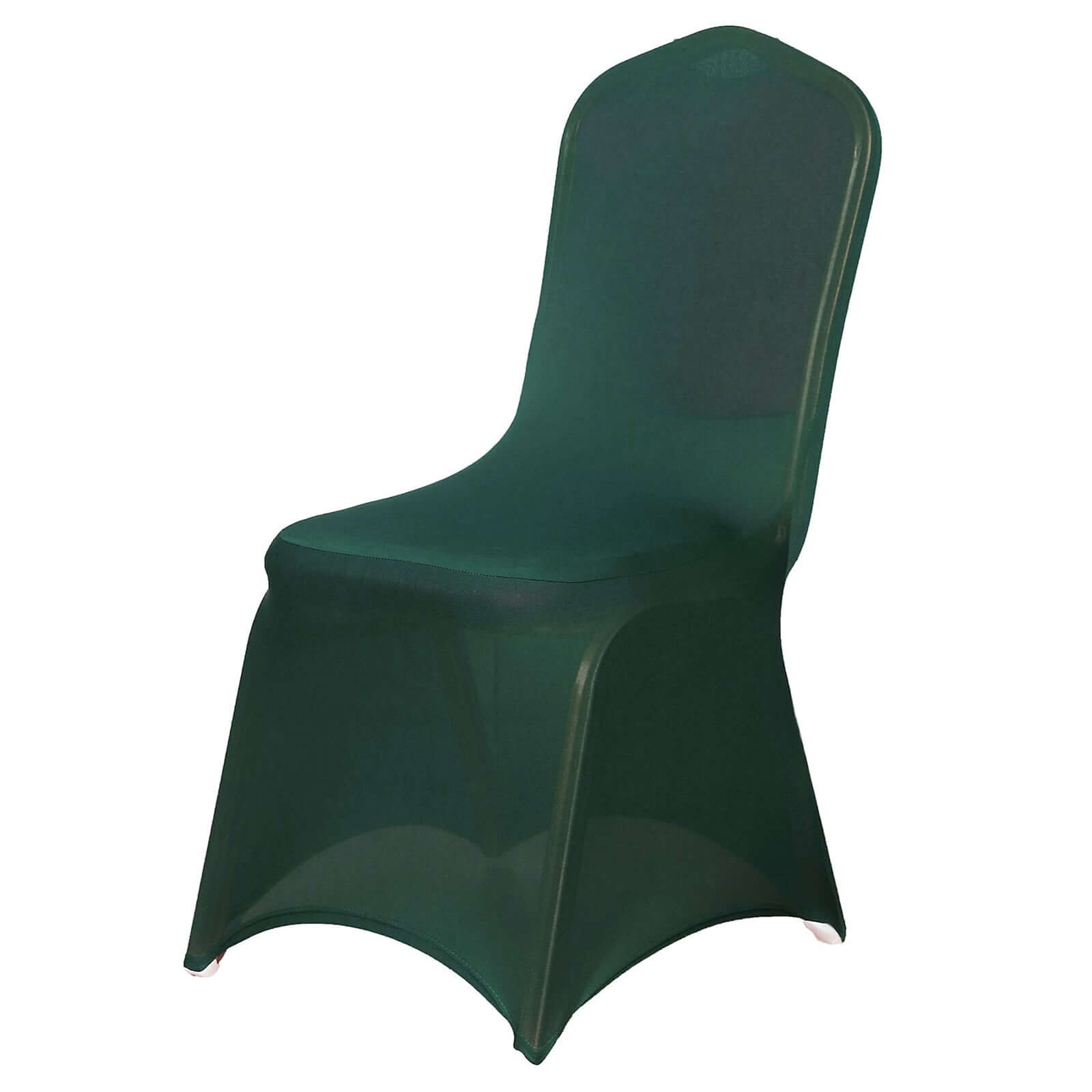 Hunter Emerald Green Spandex Banquet Chair Cover - Stretch 160GSM Fabric