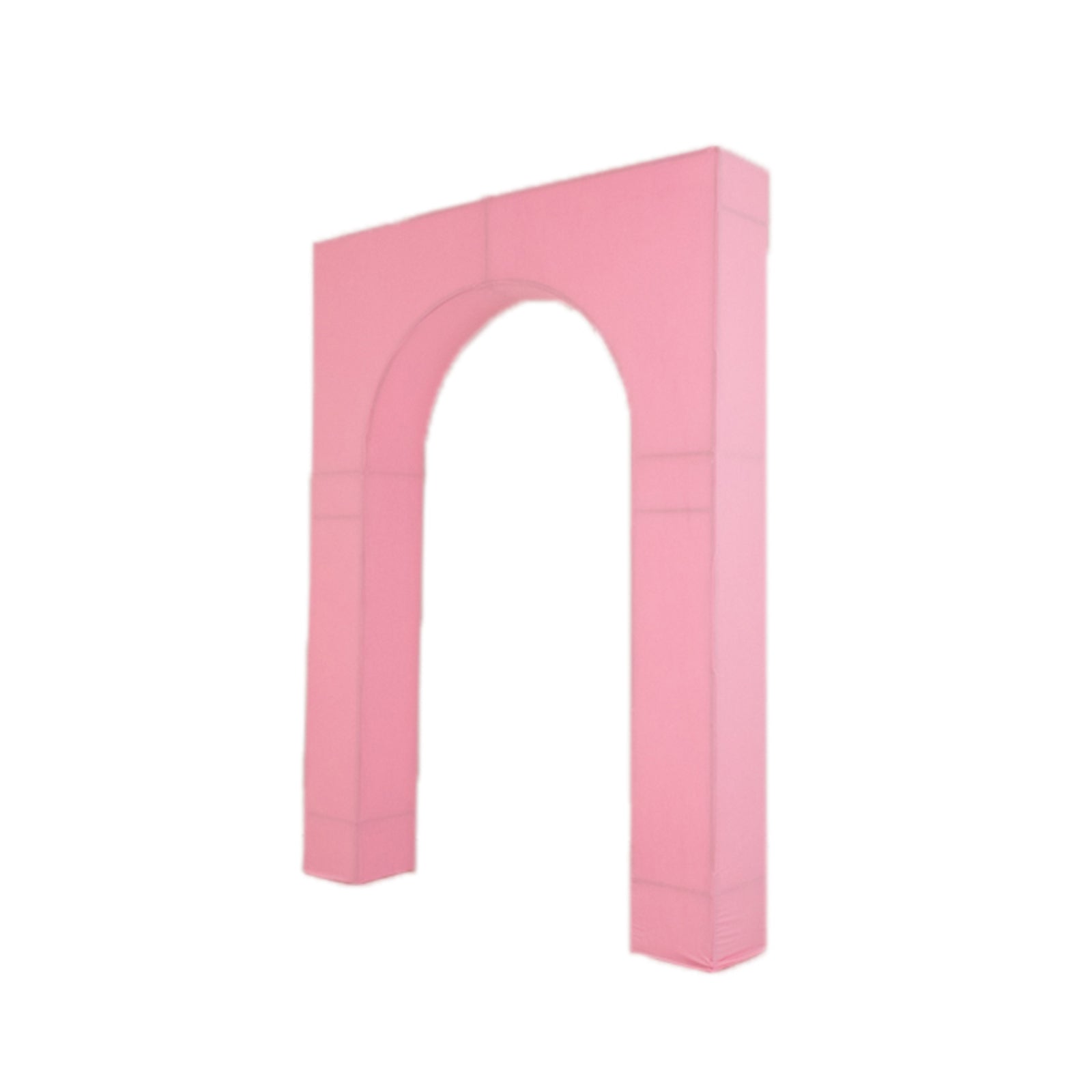 7ft Pink Stretch Spandex Cover for Wedding Arc de Triomphe Backdrop Stand