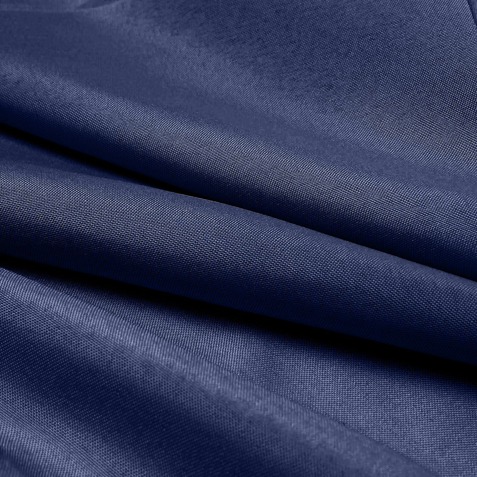 Premium Navy Blue Polyester Fabric Bolt - 54 Inches Wide, 10 Yards Long for DIY Crafts, Upholstery & Event Decor