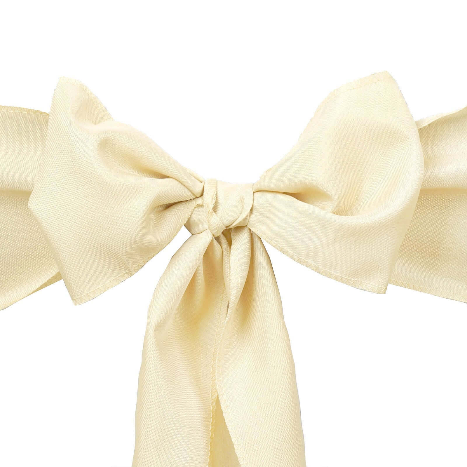 Special Offer: 5-Pack Beige Polyester Chair Sashes 6x108
