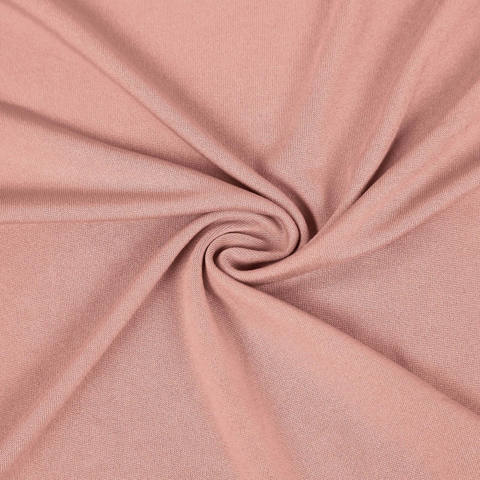 Custom-Fitted 6ft Matte Dusty Rose Spandex Half Moon Chiara Wedding Arch Backdrop Cover