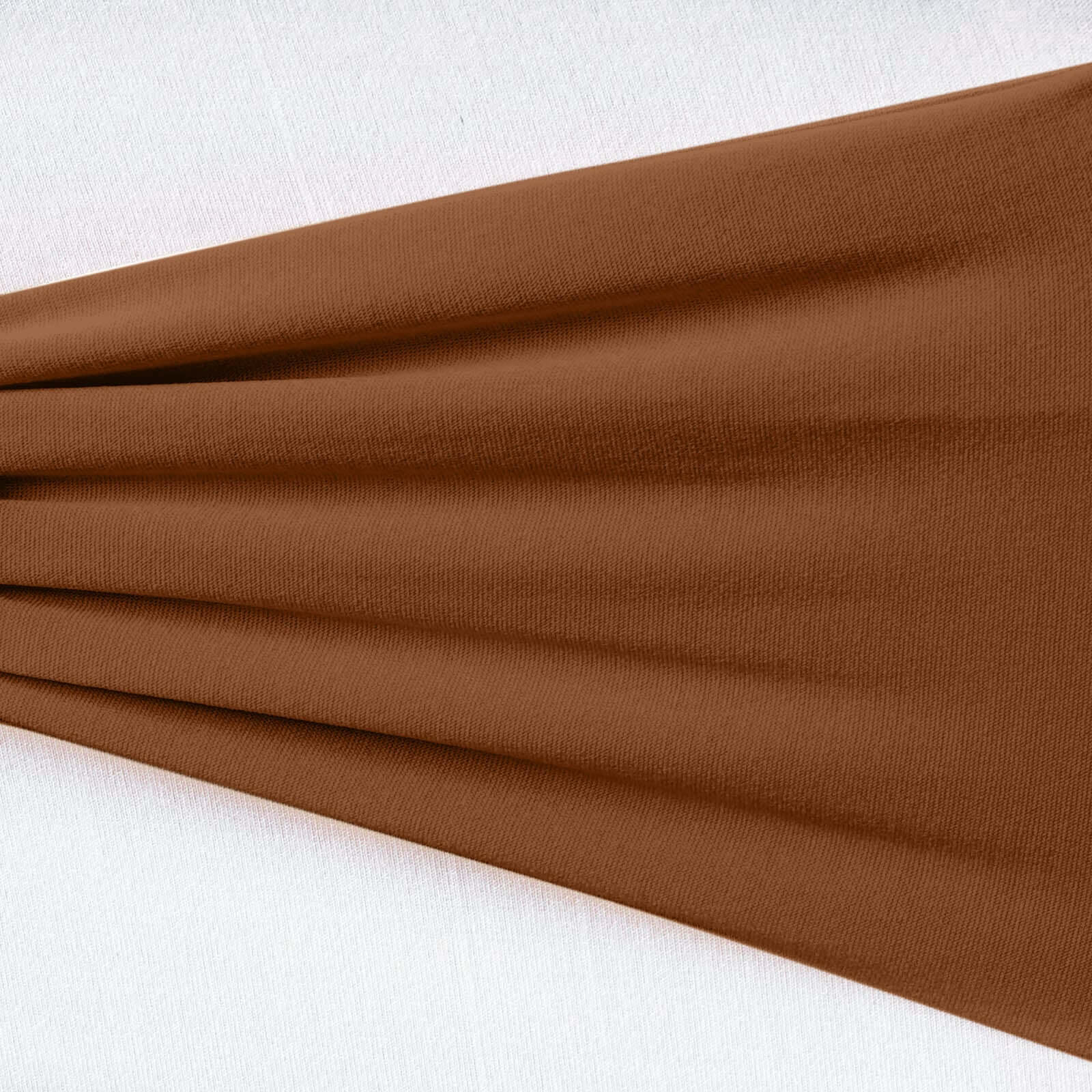 5-Piece Cinnamon Brown Stretch Spandex Heavy-Duty Chair Sashes, 5x12