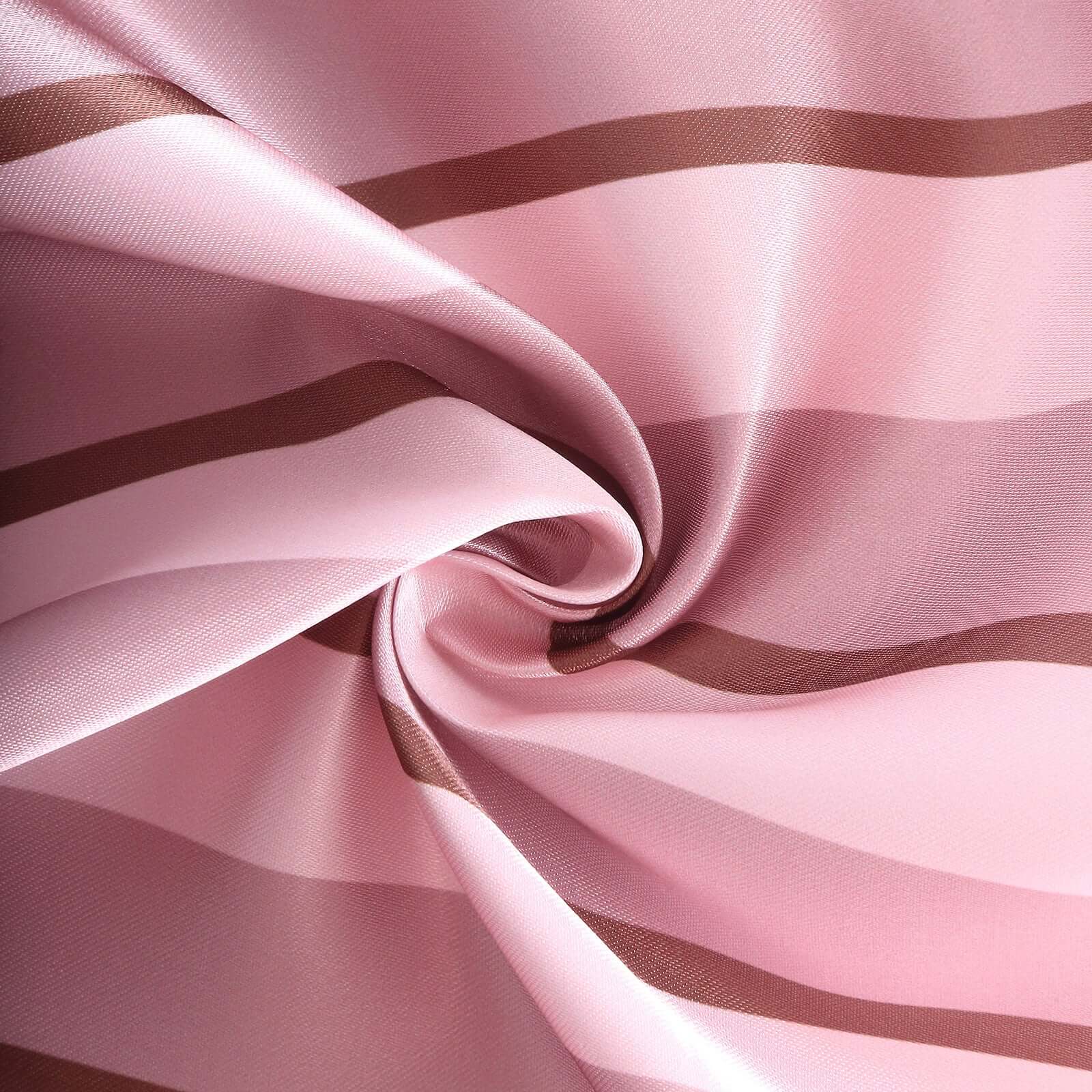 Hot! Set of 3 Dusty Rose Ripple Satin Wedding Arch Covers - 5ft, 6ft, 7ft
