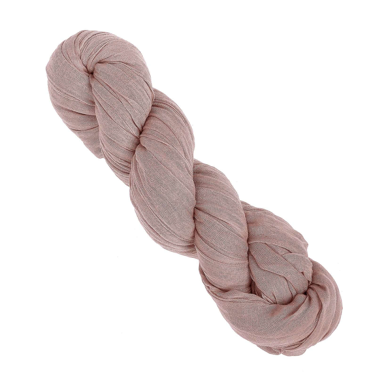 Get This Rustic Boho Style 10ft Dusty Rose Gauze Cheesecloth Table Runner