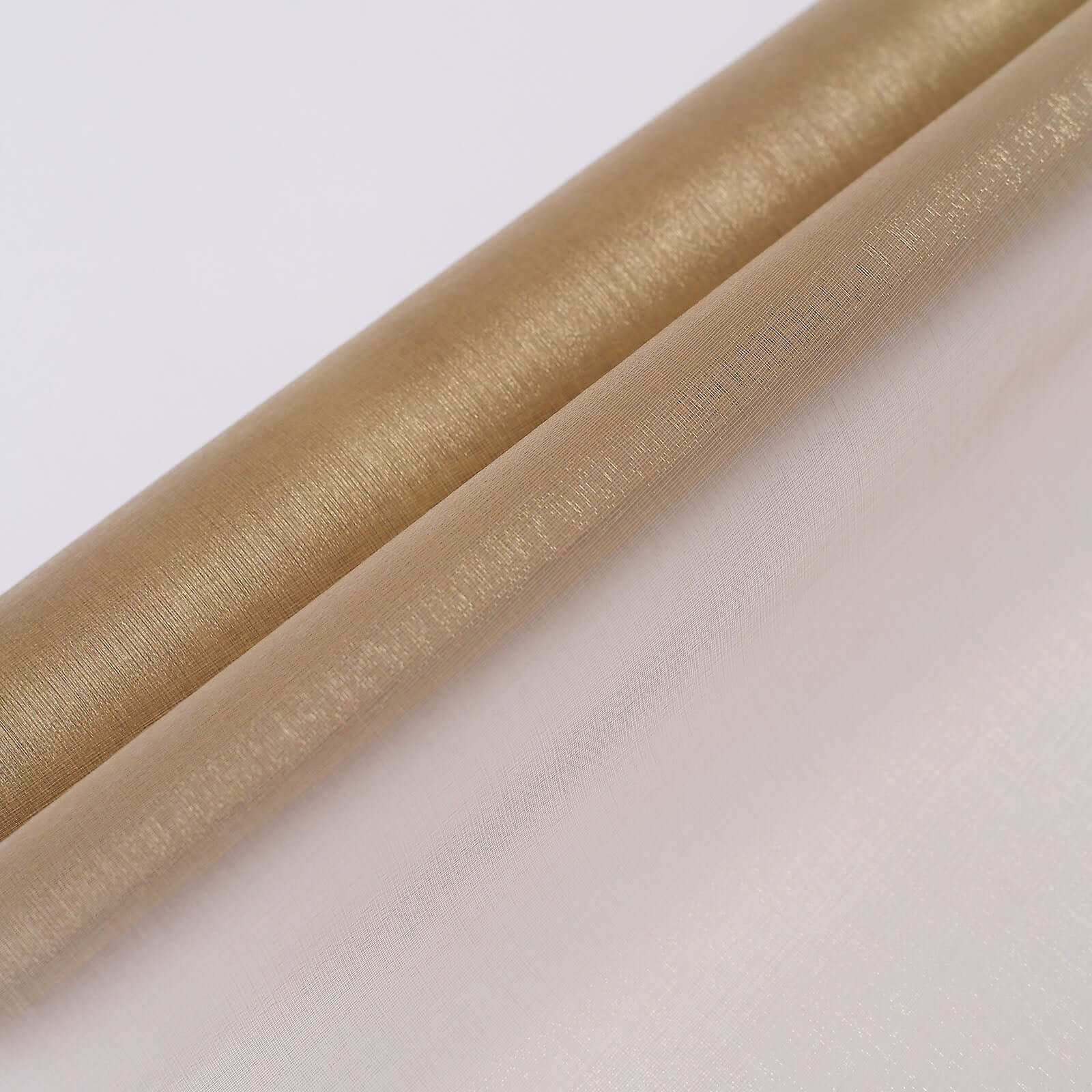 Hot Deal! 12x10yd Natural Sheer Chiffon Fabric for DIY Drapery