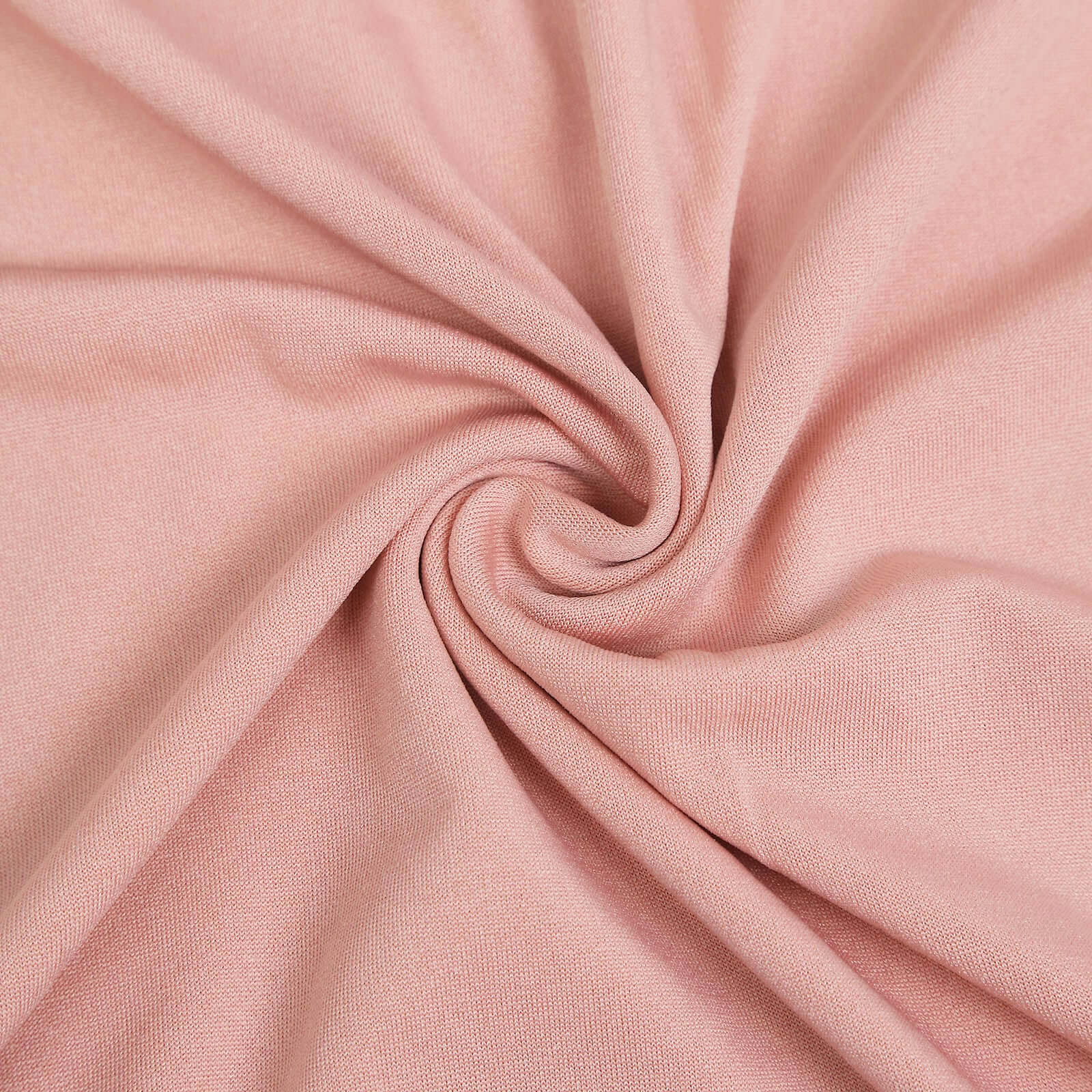Custom-Fitted 7ft Matte Dusty Rose Spandex Half Moon Chiara Wedding Arch Backdrop Stand Cover - Exclusive Offer