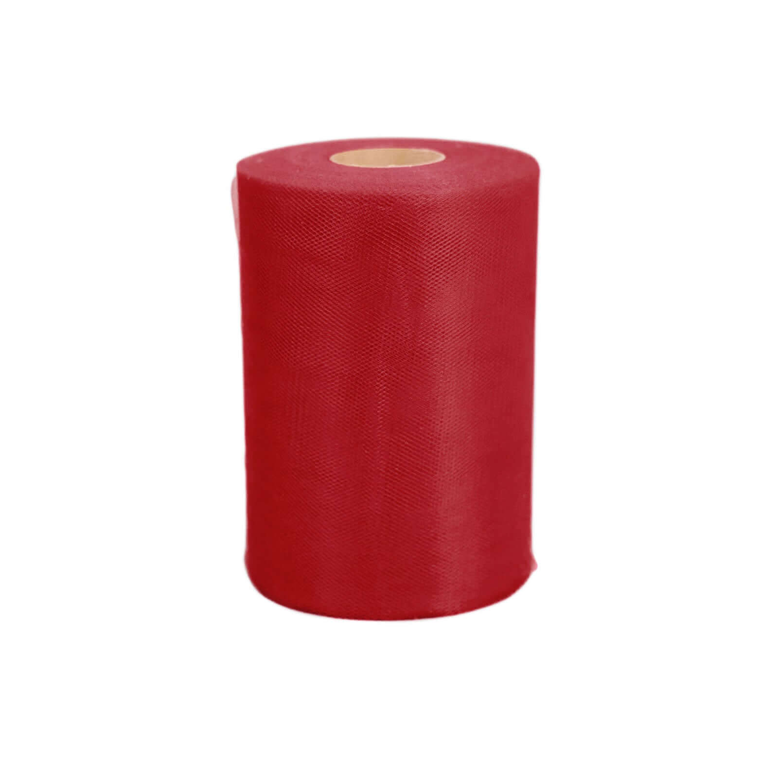 Hot! 6' x 100 Yards Red Tulle Fabric Bolt for Crafts