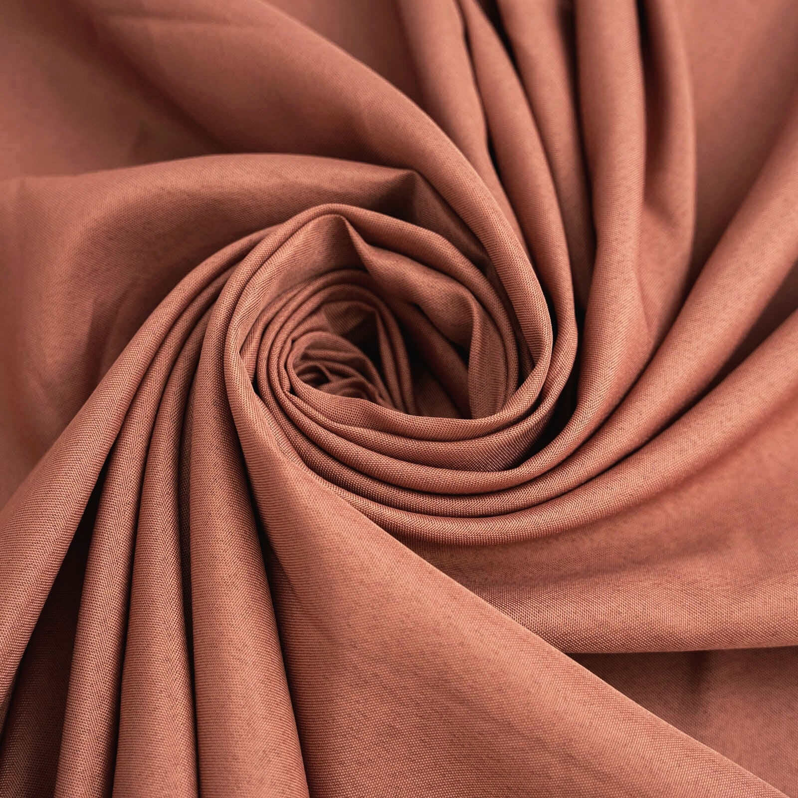 Hot Sale! 10-Pack Terracotta (Rust) Polyester Stain-Resistant Reusable Chair Covers for Banquets