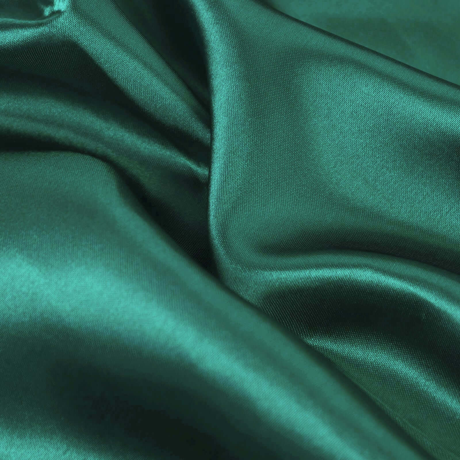10-Yard by 54-Inch Hunter Emerald Green Satin Fabric Bolt - Ideal for DIY and Decor