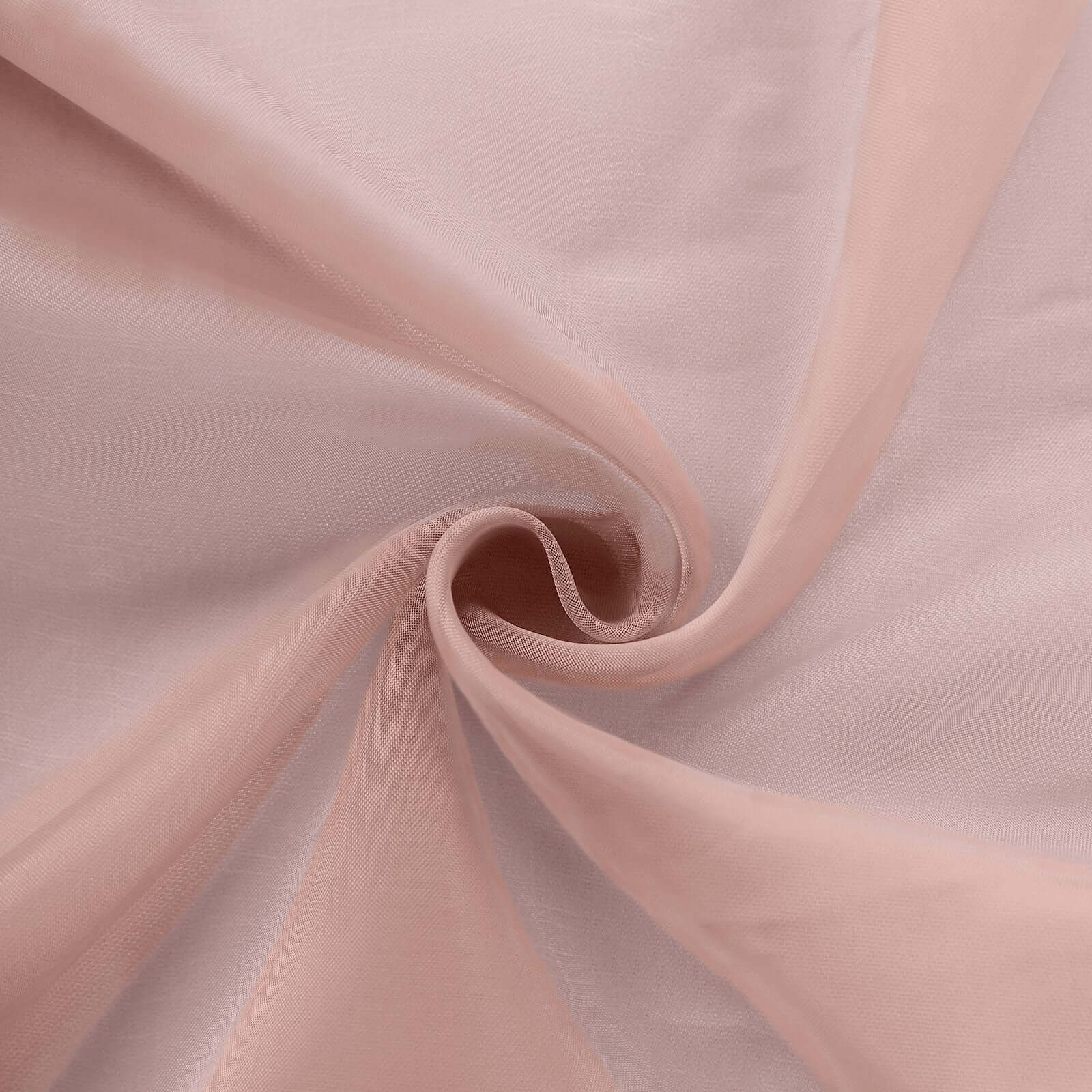 Luxurious 6ft Dusty Rose Chiffon Table Runner - Soft & Effortless Table Decor