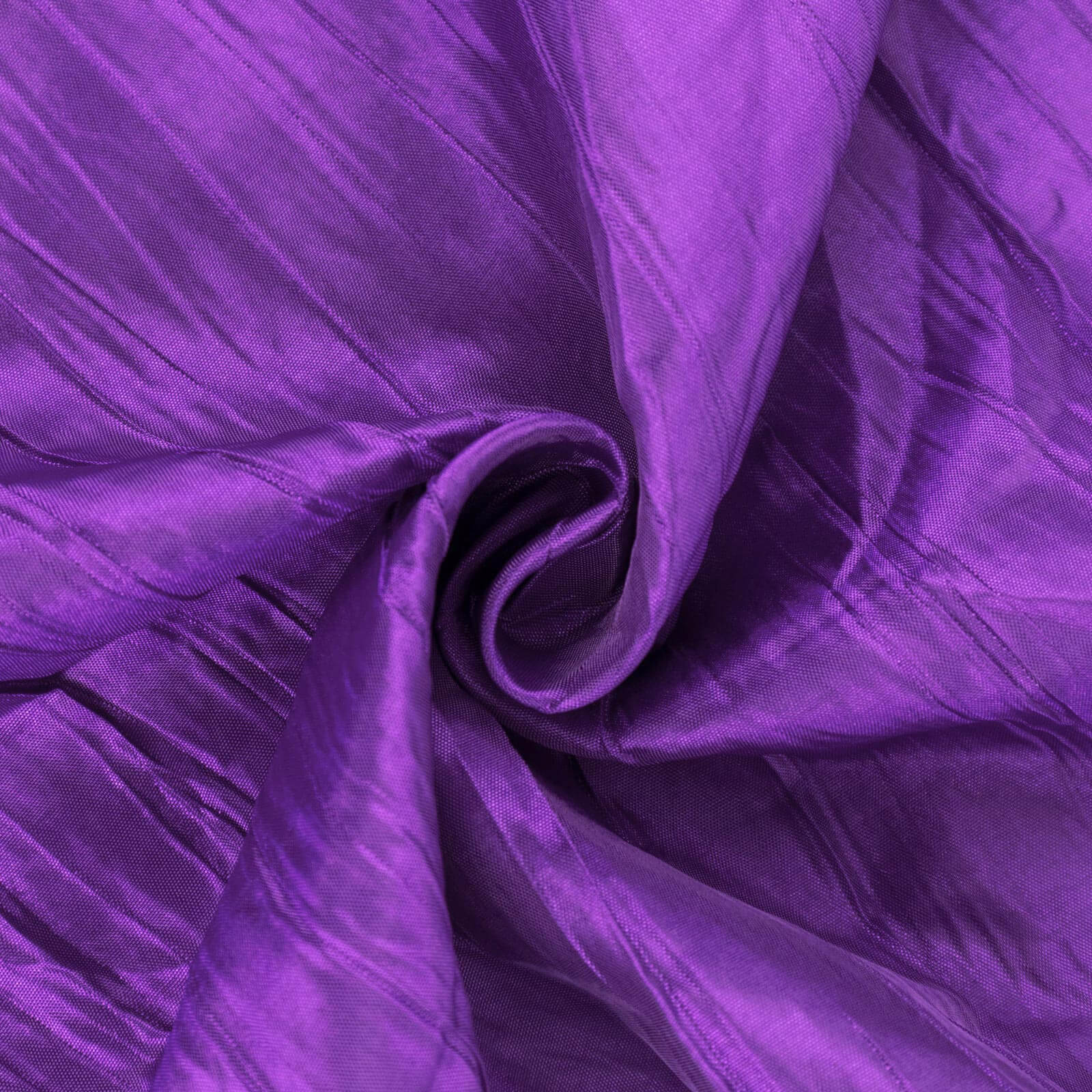 Hot Deal! 54-Inch Wide, 10-Yard Purple Accordion Crinkle Taffeta Fabric Bolt for Decor