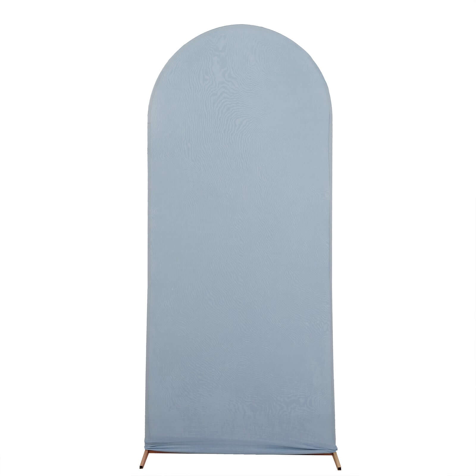 Hot! 5ft Dusty Blue Spandex Fitted Cover for Round Top Wedding Arch