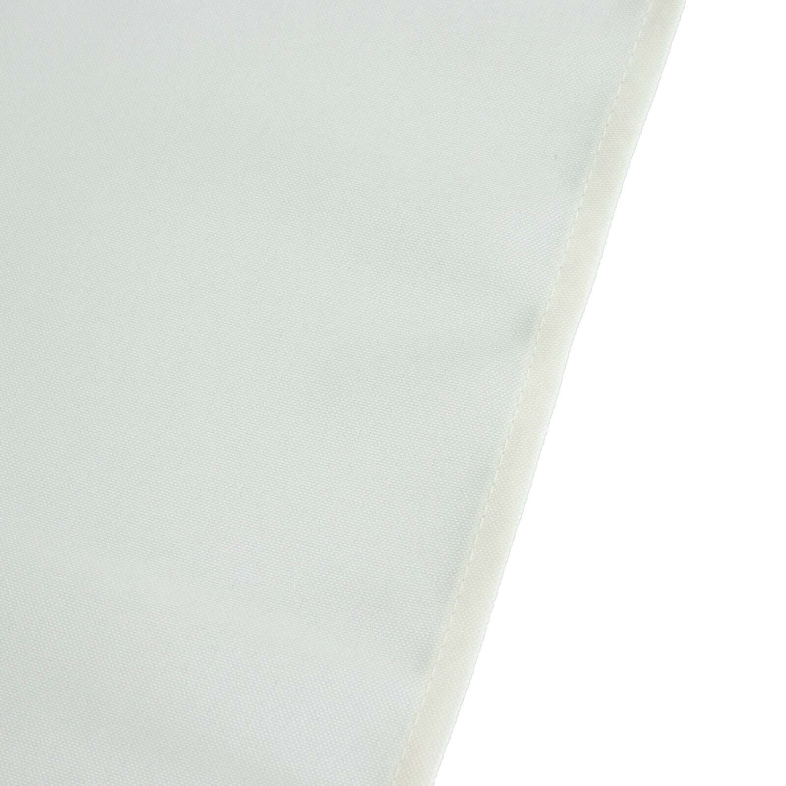 Ivory 70x70 Premium Polyester Wrinkle-Resistant Tablecloth 220GSM - Ideal for Events