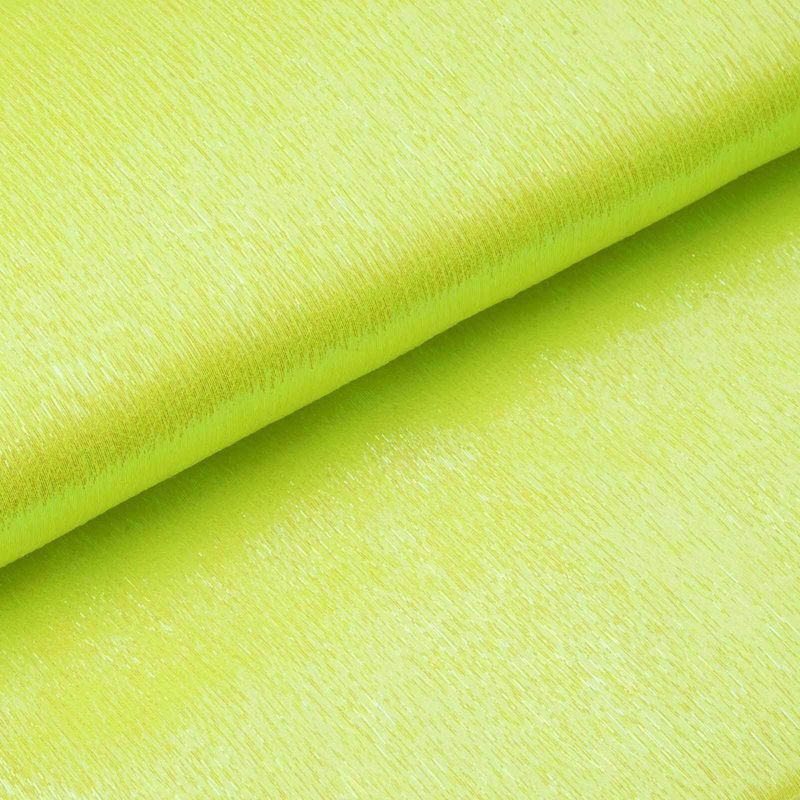 Get This 54-Inch Wide by 10-Yard Yellow Shiny Polyester Fabric Roll for Your DIY Needs